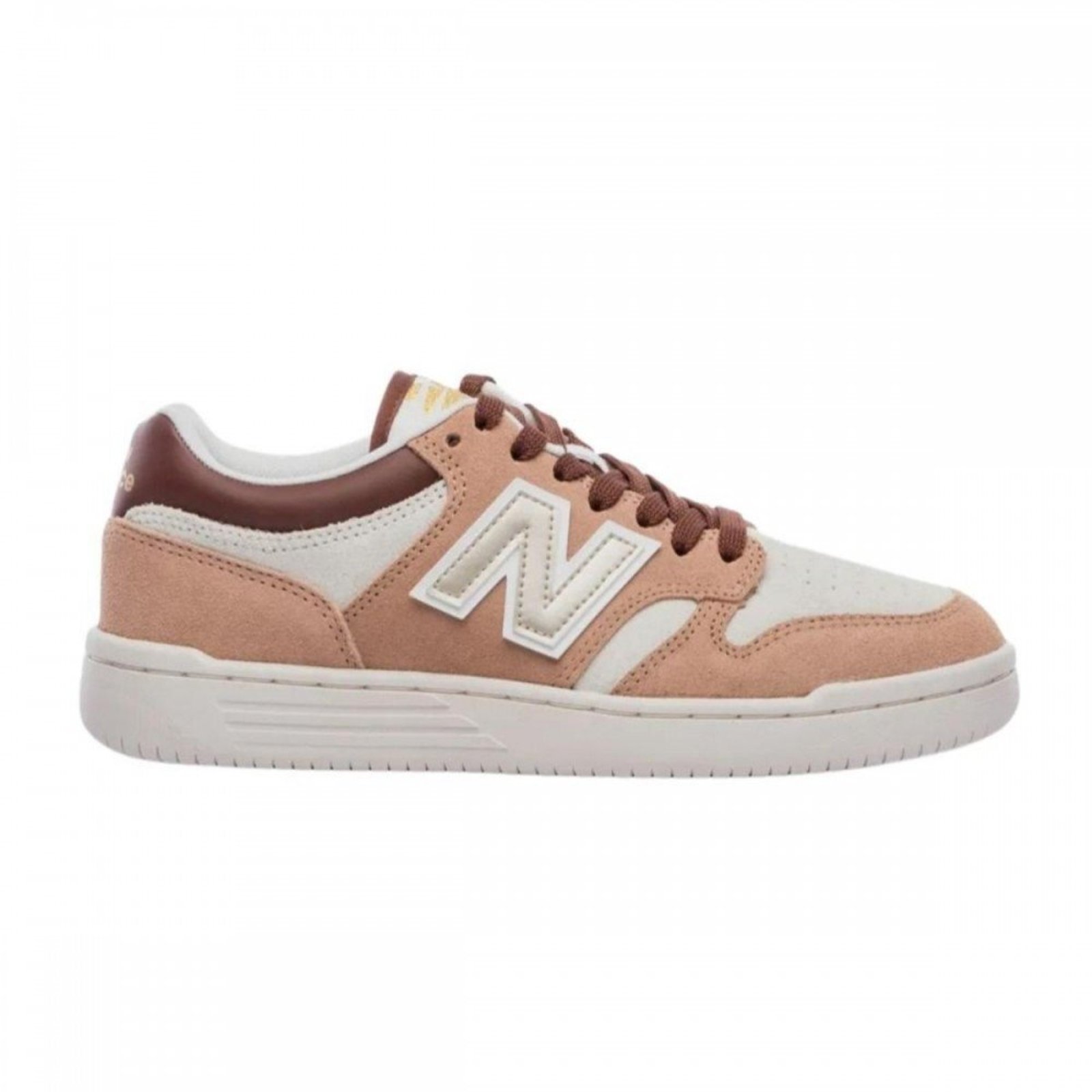 Tenis New Balance Bb480l 480 Low New Balance Bege