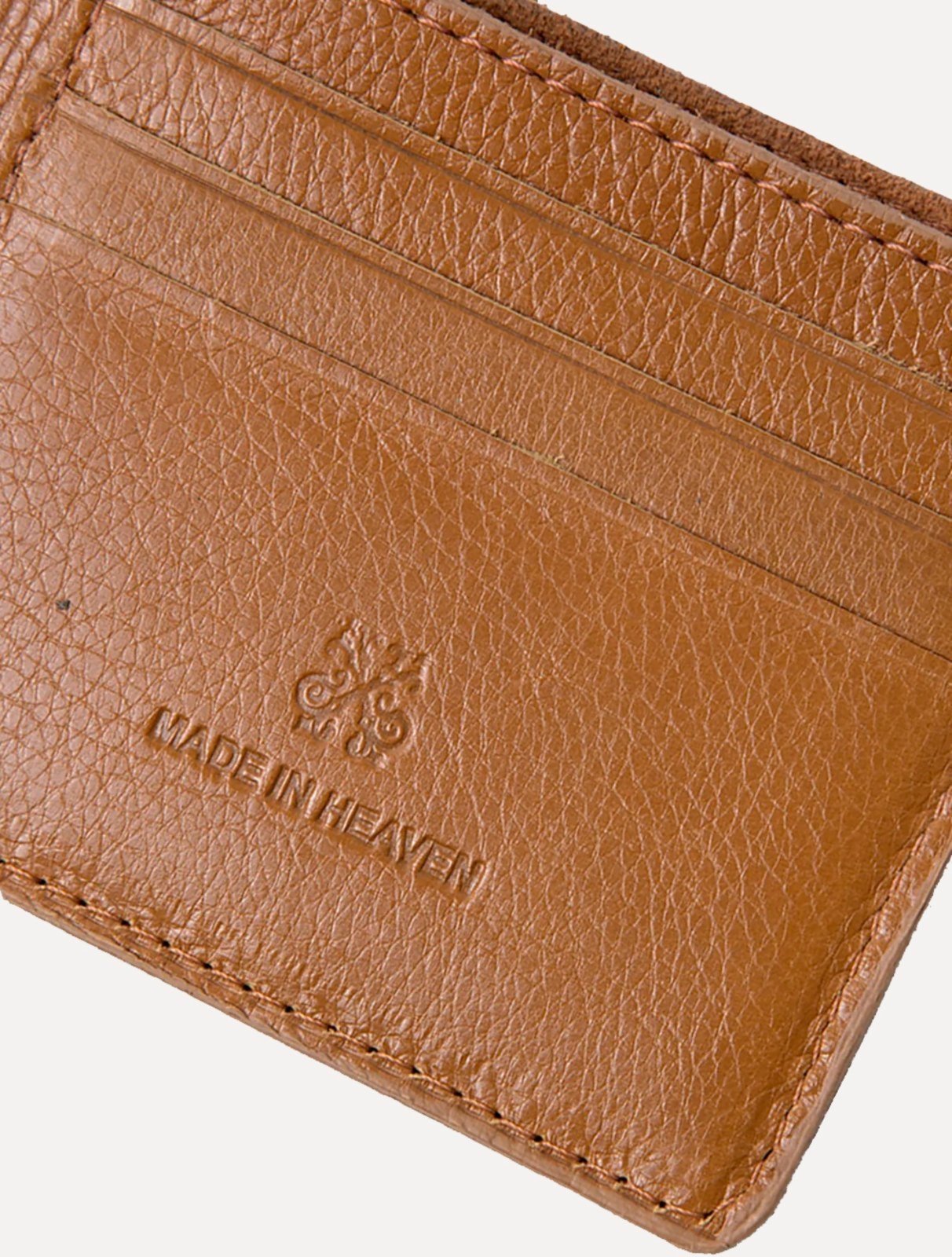 Vista 3 Carteira John John Masculina Couro JJ Suede Claro marrom John John marrom
