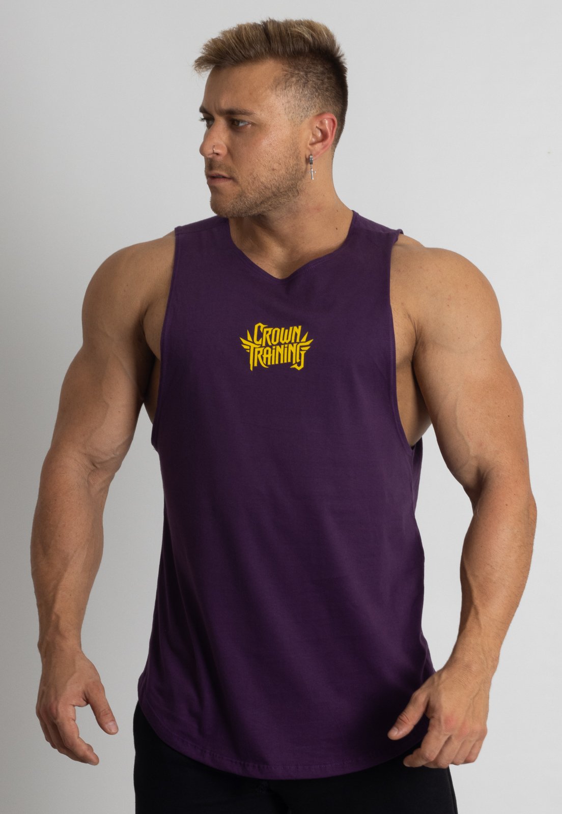 Regata Crown Training Tank Legacy Estilo Fisiculturista