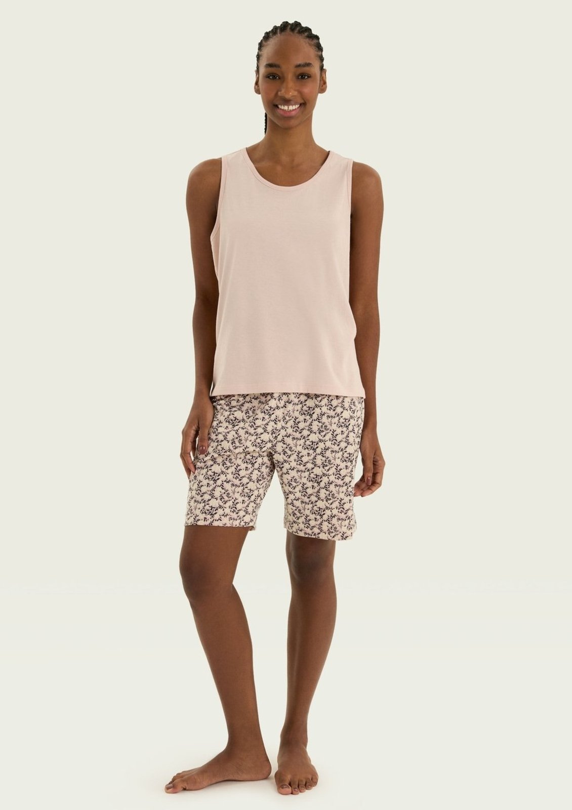 Pijama Curto Feminino Sênior Hering