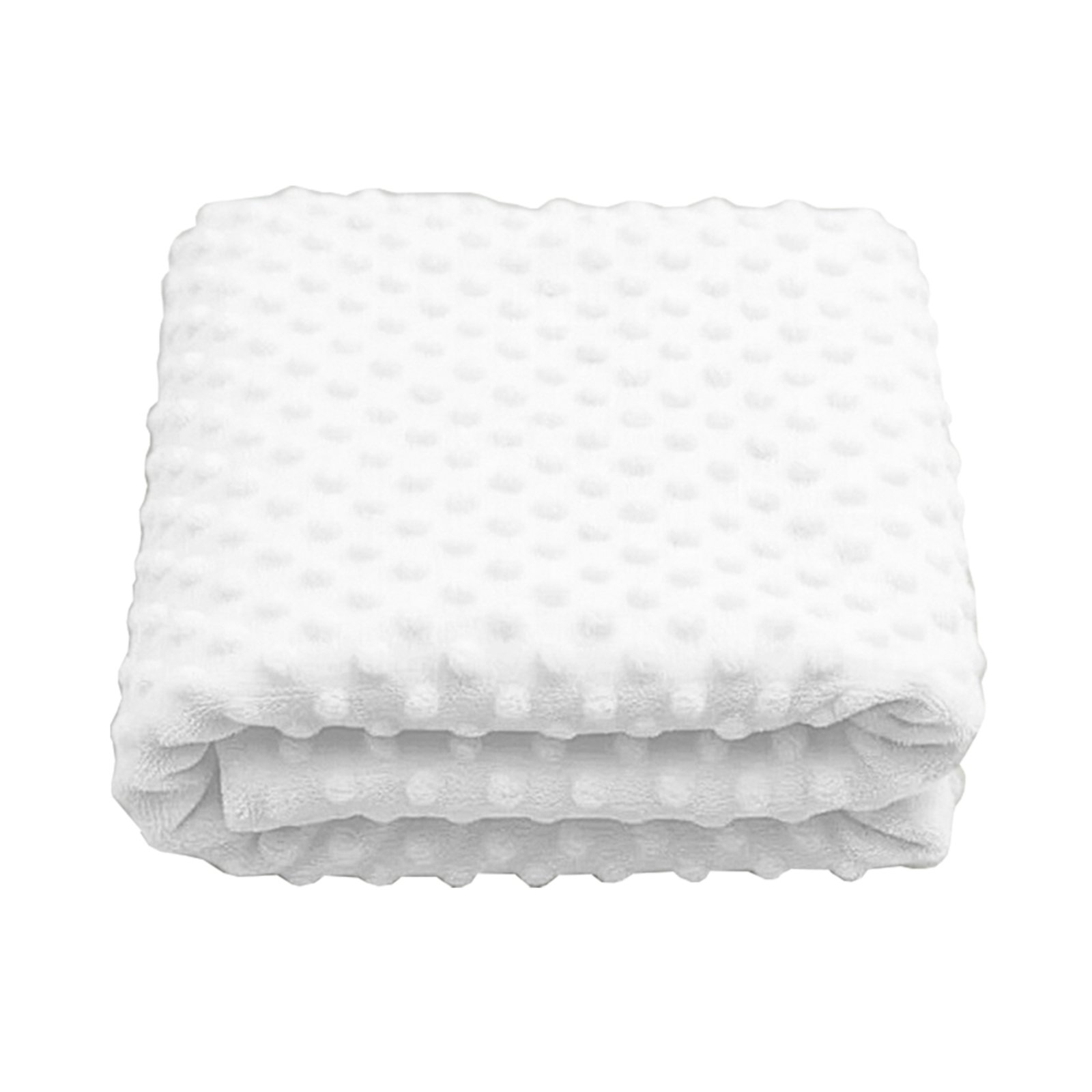 Manta Para Sônia Enxovais Pipoquinha Soft Bolha Branco