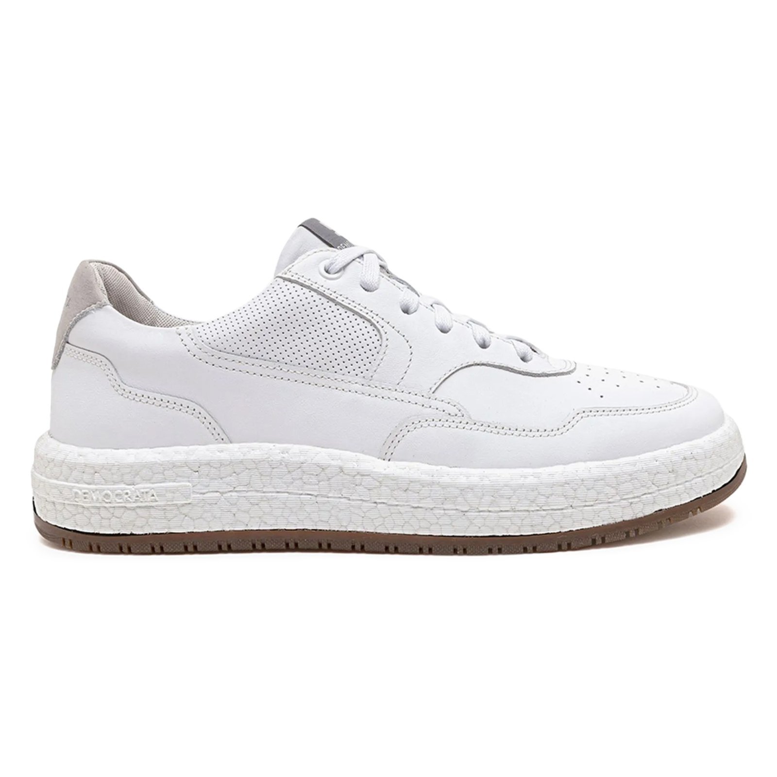 Tênis De Couro Democrata Masculino Denim Drake Pulse 600101