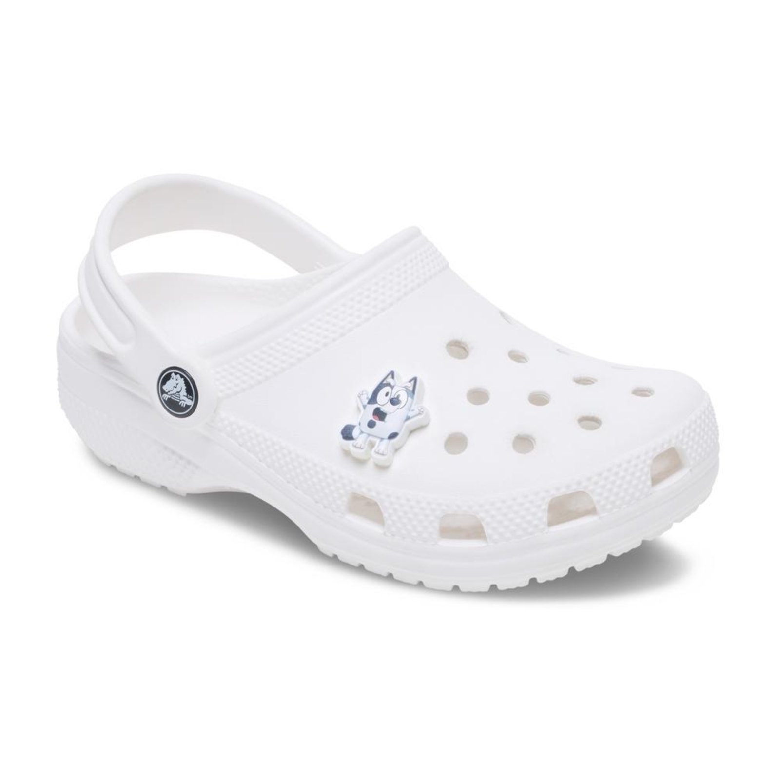 Vista 3 Infantil - Jibbitz™ Bluey Muffin Crocs branco