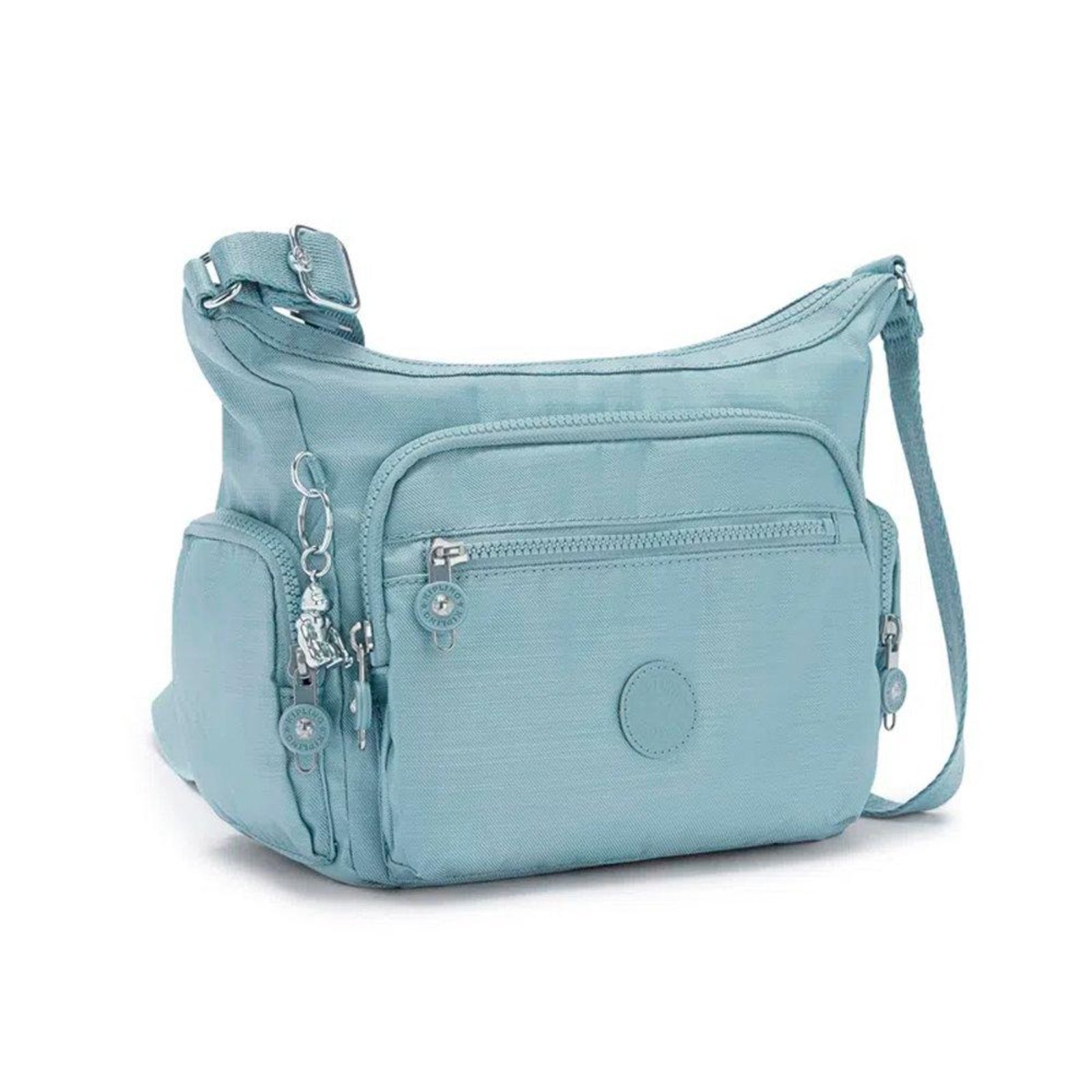 Vista 3 Bolsa Transversal Kipling Gabbie S Sea Gloss 7 Litros Azul incolor azul Kipling incolor azul