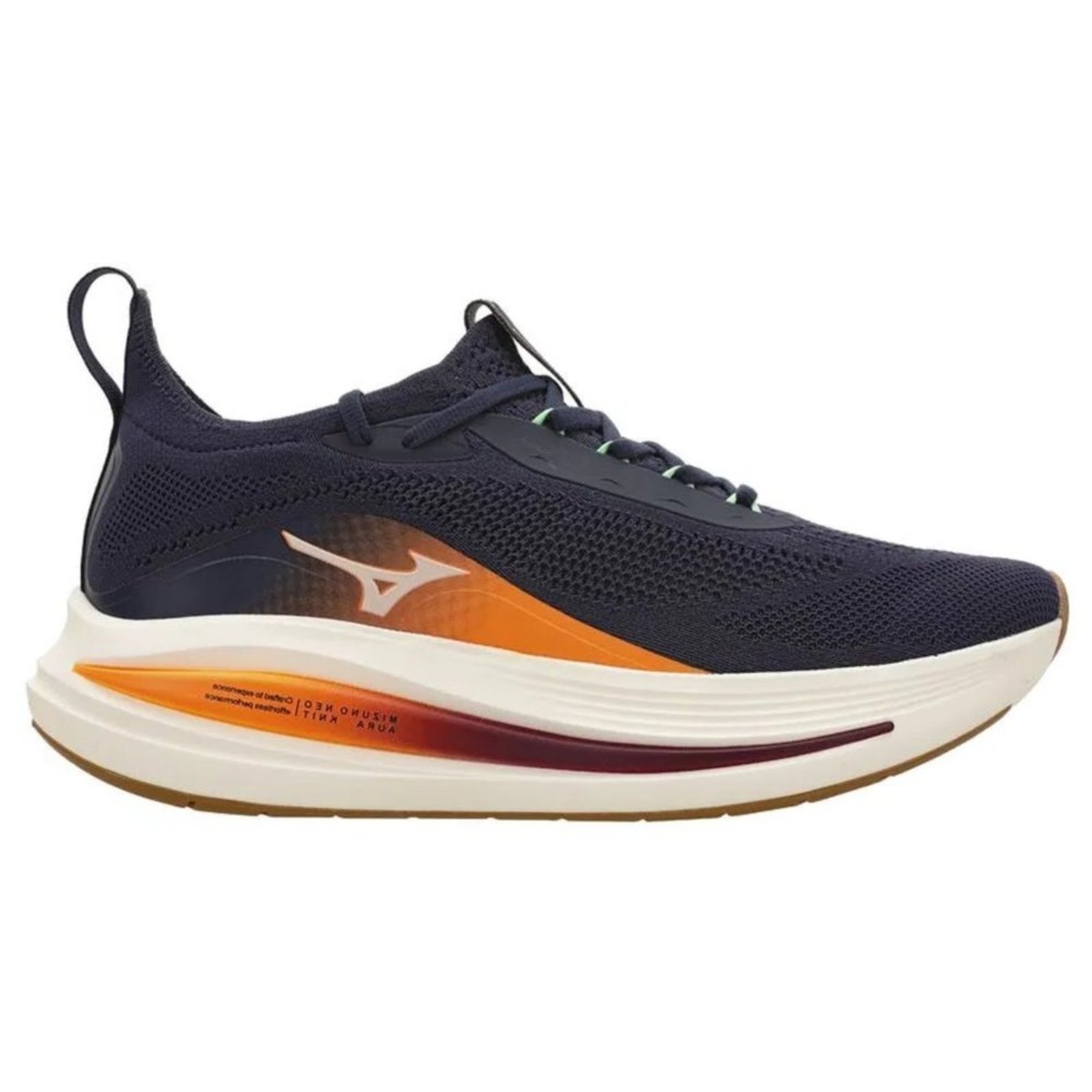 Tênis De Corrida Mizuno Neo Aura Knit Masculino Mizuno Azul Marinho