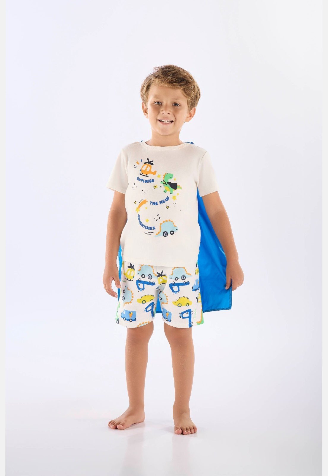 Pijama Brilha Escuro Capa Up Baby Branco