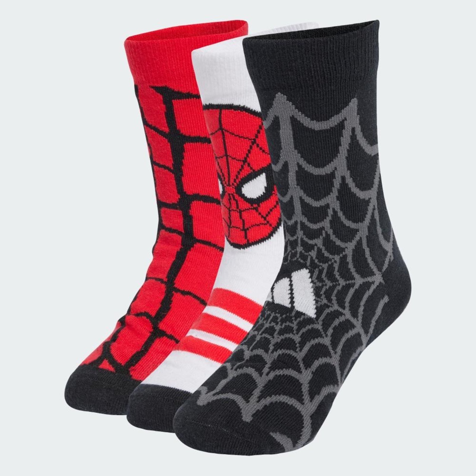 Vista 3 Meias adidas Marvel Spider-Man Infantis adidas Performance adidas performance branco