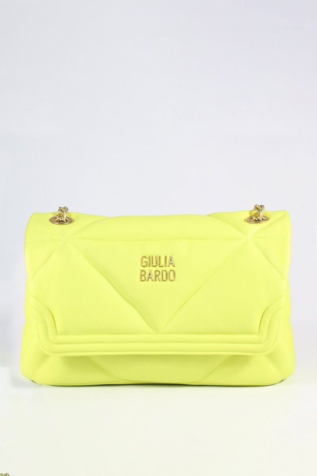 Bolsa Quilted Suzaninha Giulia Bardo Verde Claro
