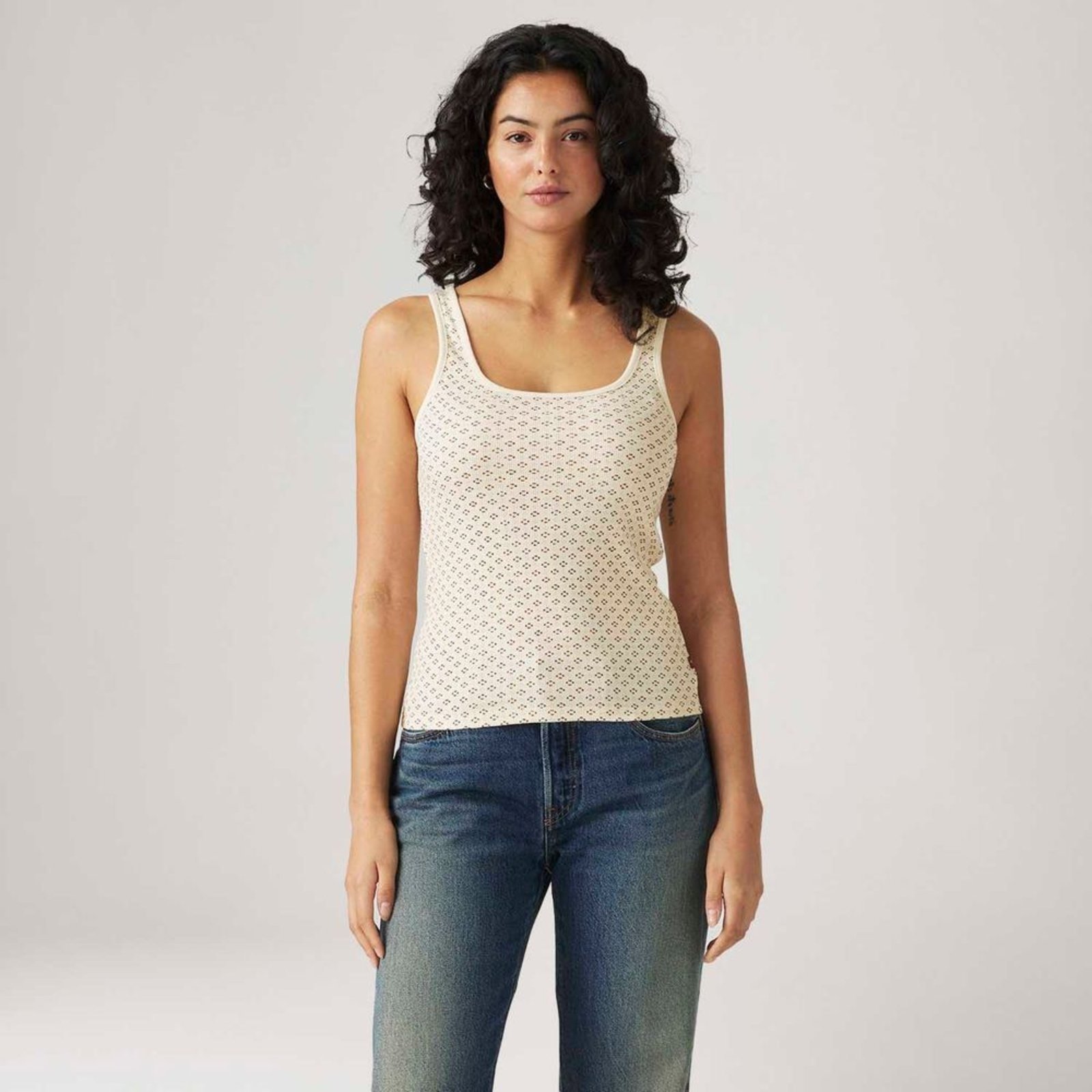 Regata Levi’s® Essencial Rib Listrada
