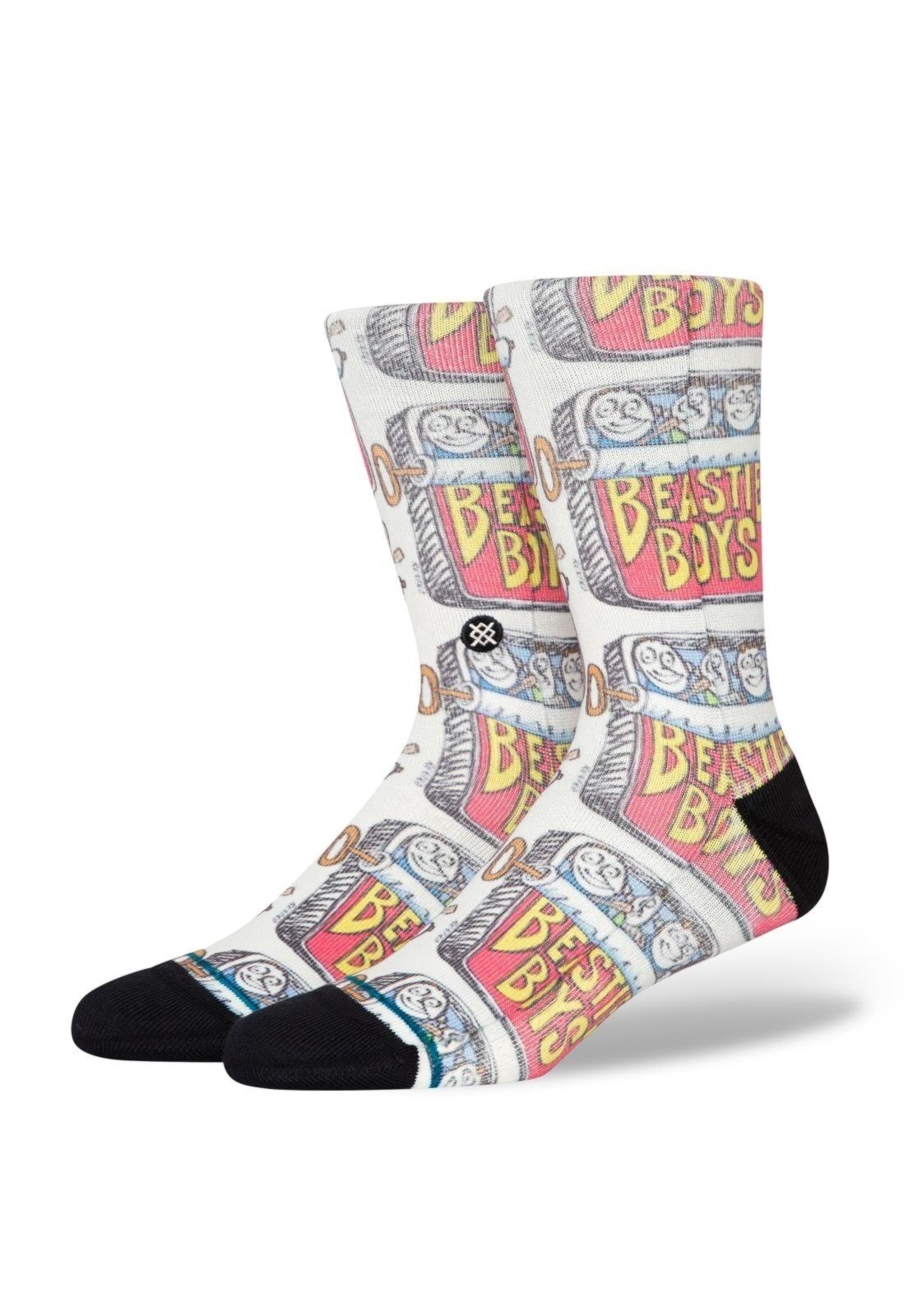 Meia Stance Collab Beastie Boys Canned Branca