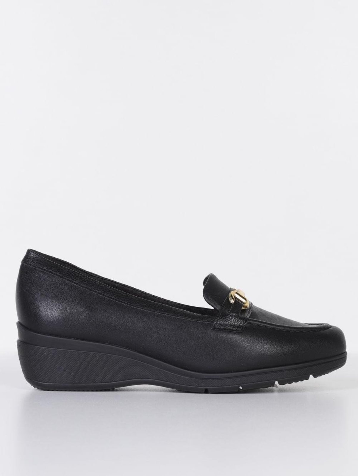 Mocassim Anabela Piccadilly Feminino PRETO