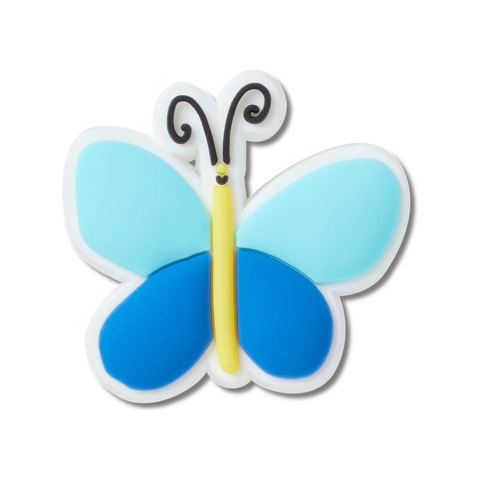 Infantil - Jibbitz™ Borboleta Doodle Único Branco