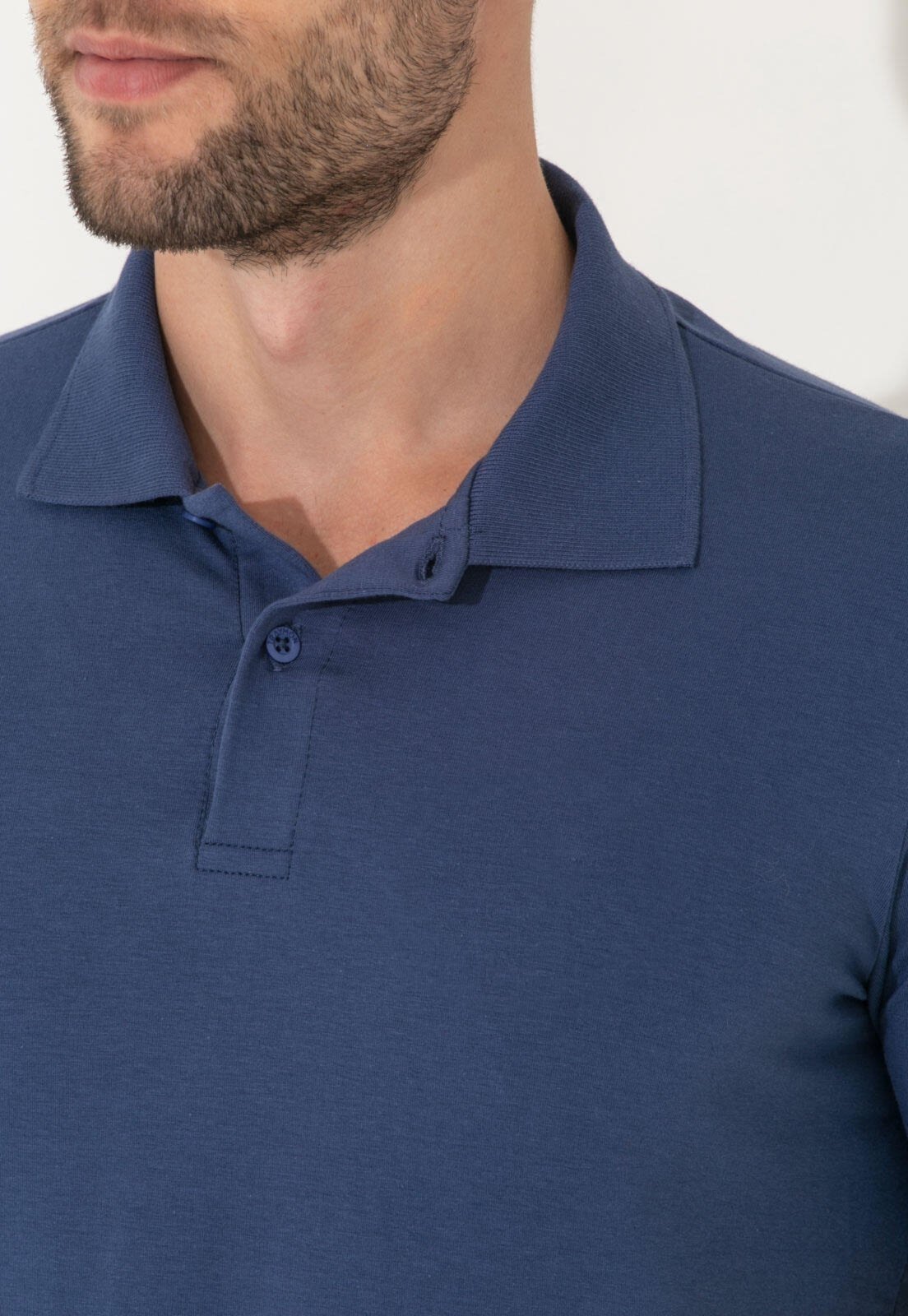 Polo Traymon Slim - Azul Indigo - XXG