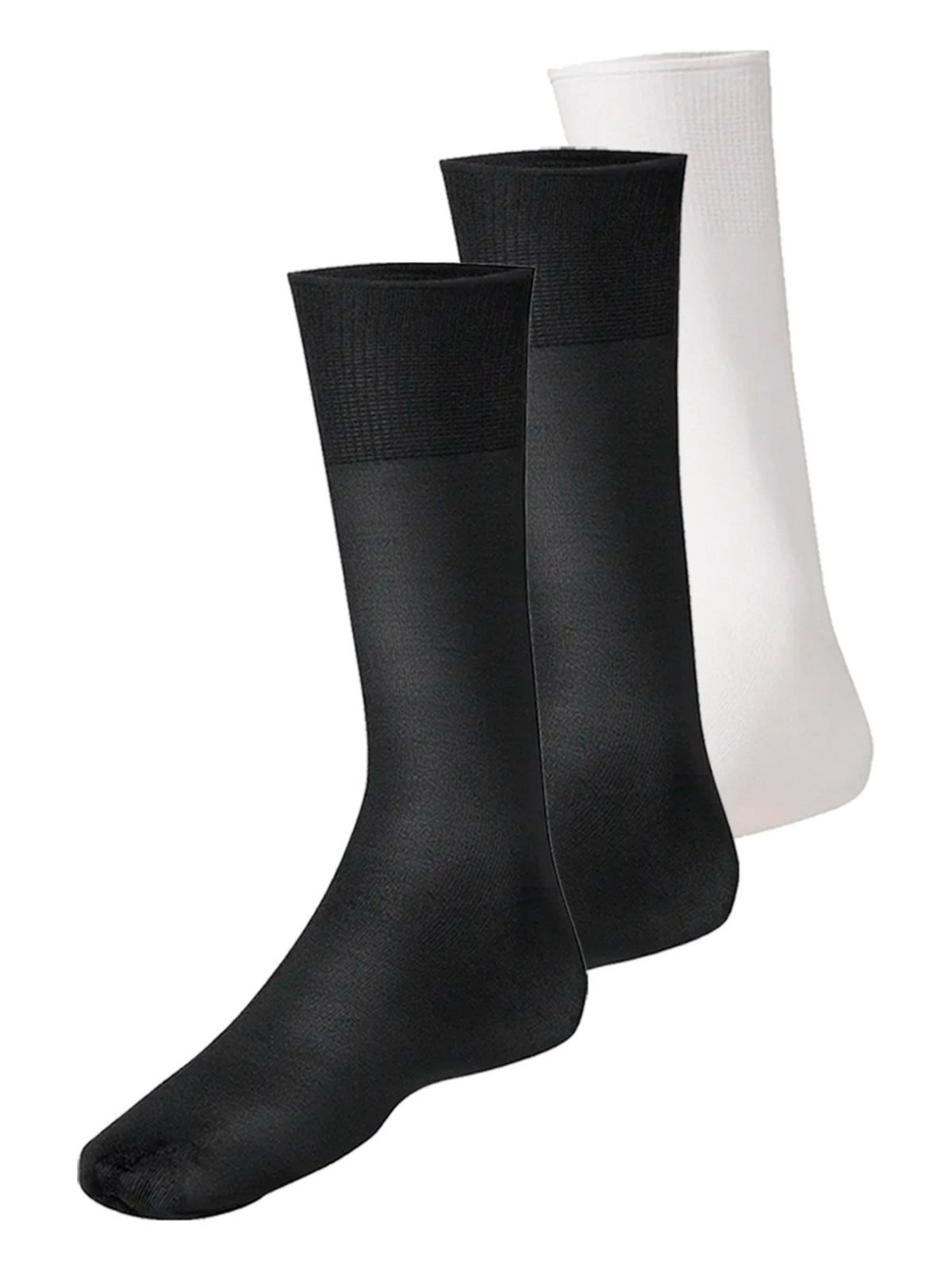 Kit com 3 Pares de Meias Social Meianyl 6002-001