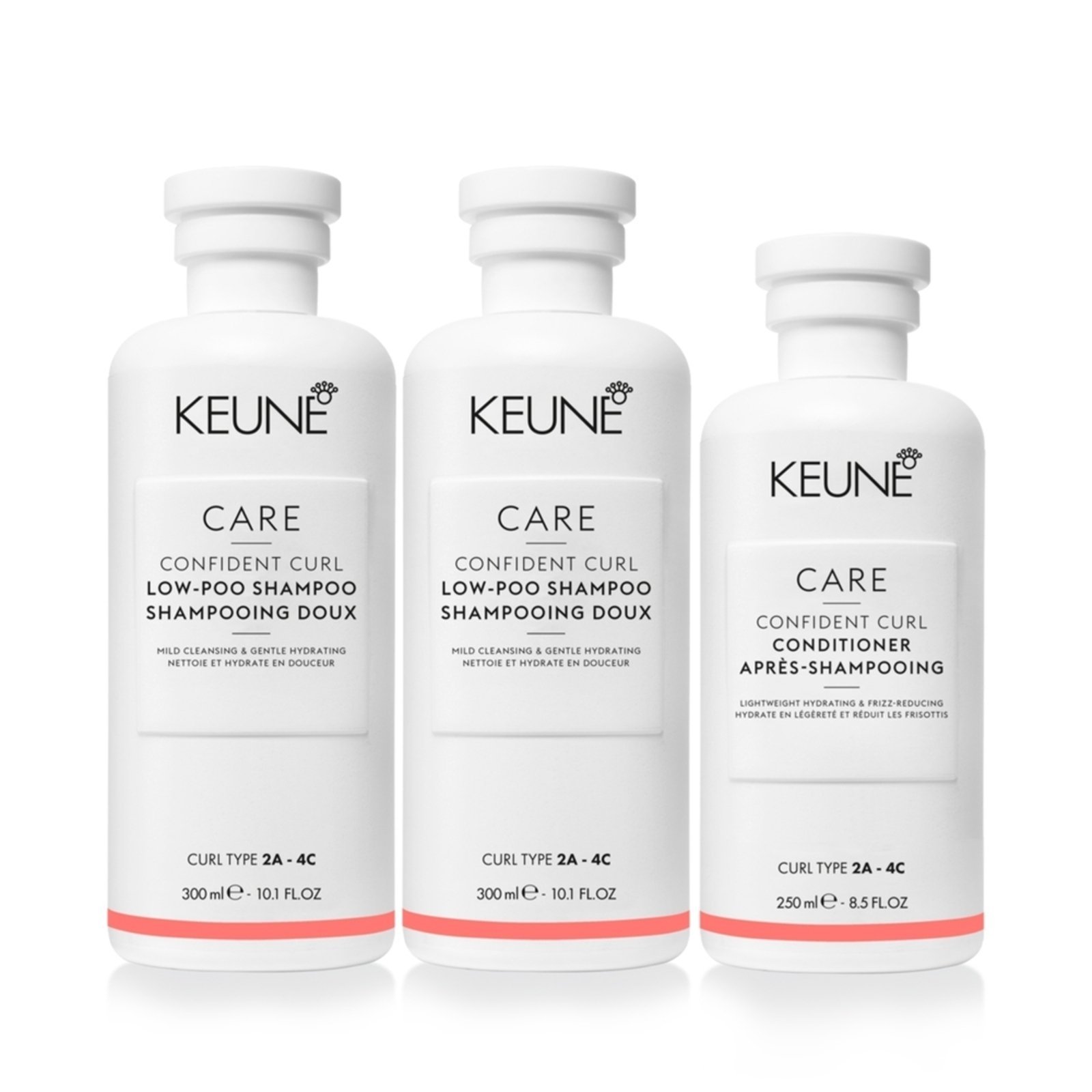 Vista 2 Kit Keune Care Confident Curl Shampoo Extra e Condicionador (3 produtos) multicolorido Keune multicolorido