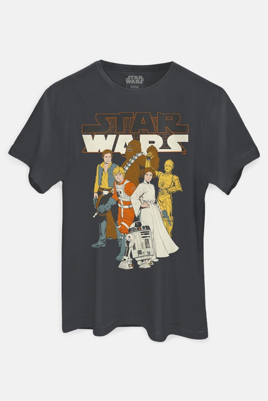 Camiseta Star Wars Grupo Camiseta Star Wars Grupo