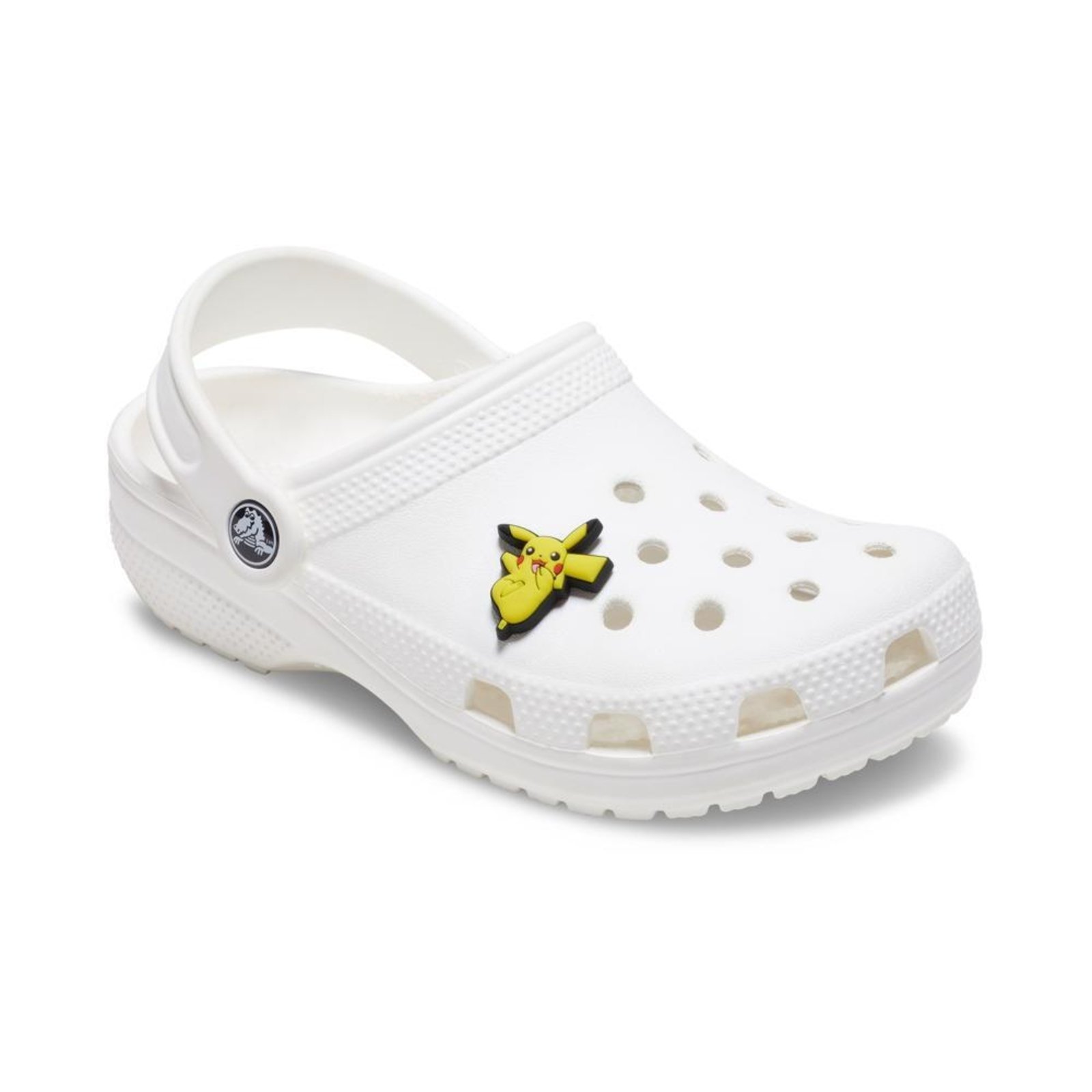 Vista 3 Infantil - Jibbitz™ pokemon pikachu feliz unico Crocs branco
