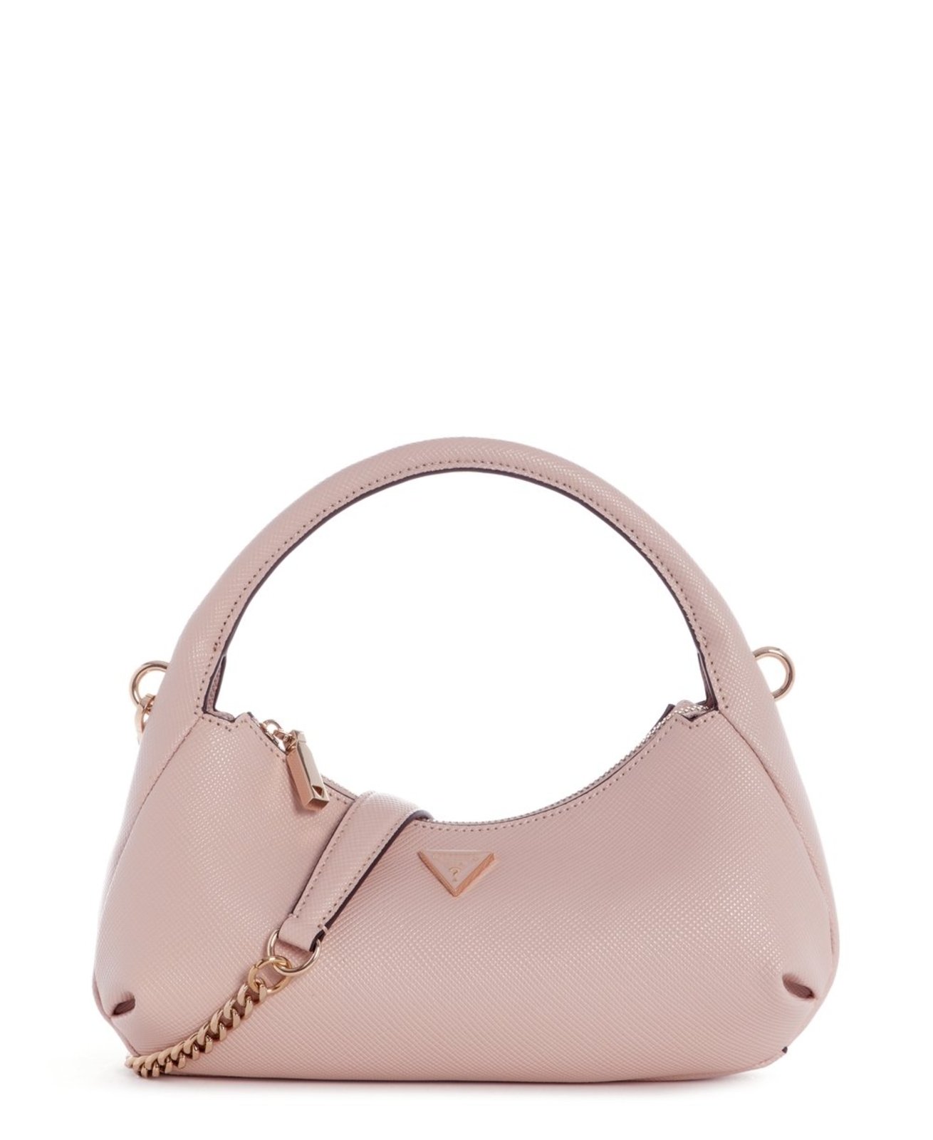 Bolsa Guess Gilda Mini Hobo Rosa Claro