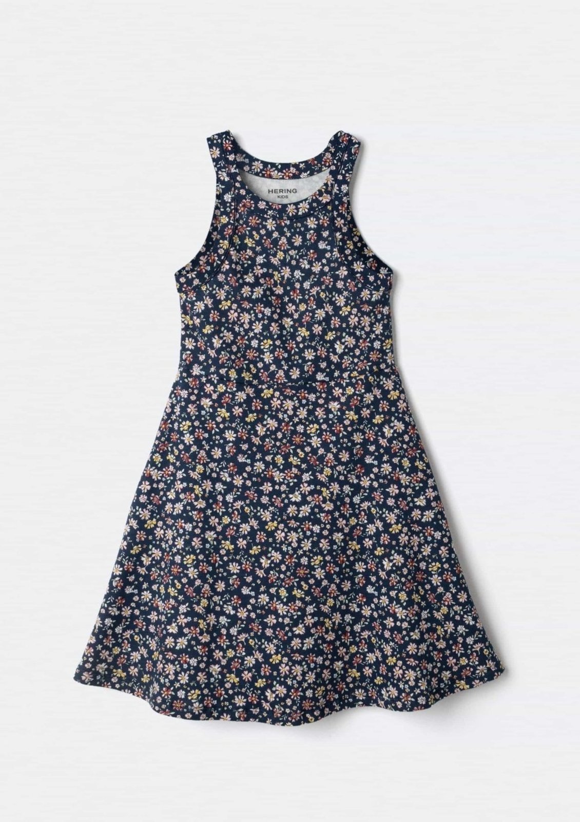 Infantil - Vestido Curto Em Ribana Canelada Drop Brasil Hering