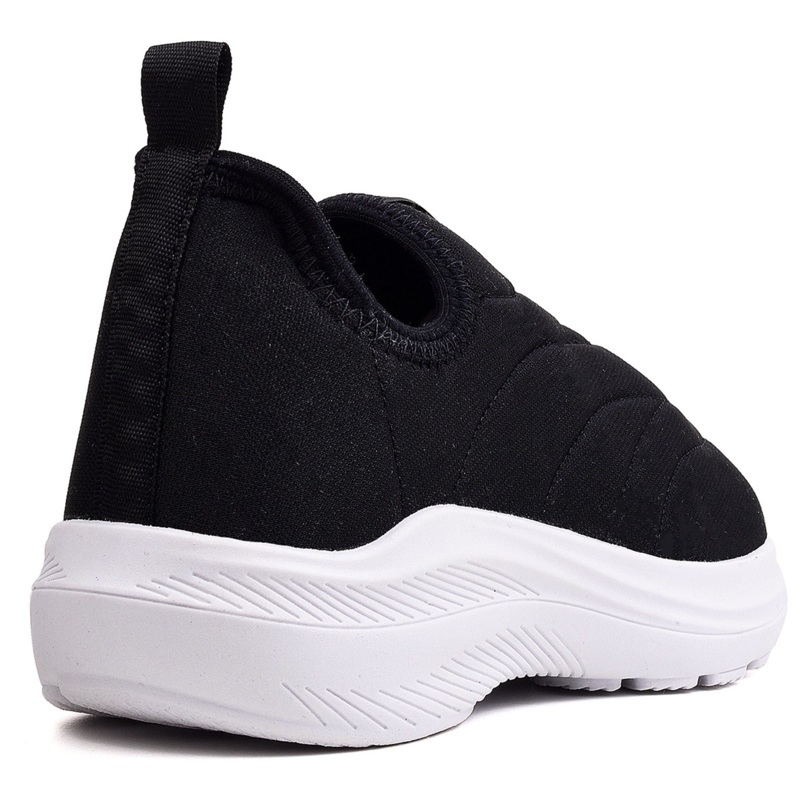 Vista 3 Infantil - Tenis Menino e Menina Calce Facil Preto e e Relógio CALCADOS LGHT LIGHT branco CALCADOS LGHT LIGHT branco