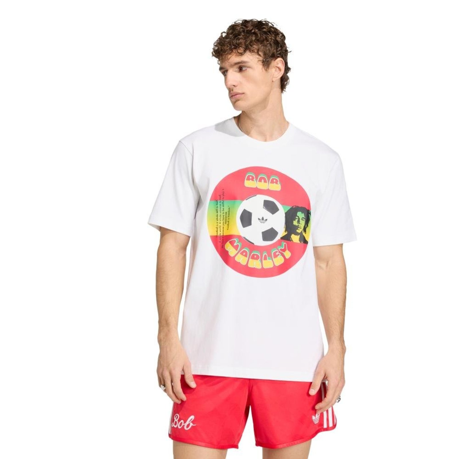 Camiseta Bob Marley Originals Branco
