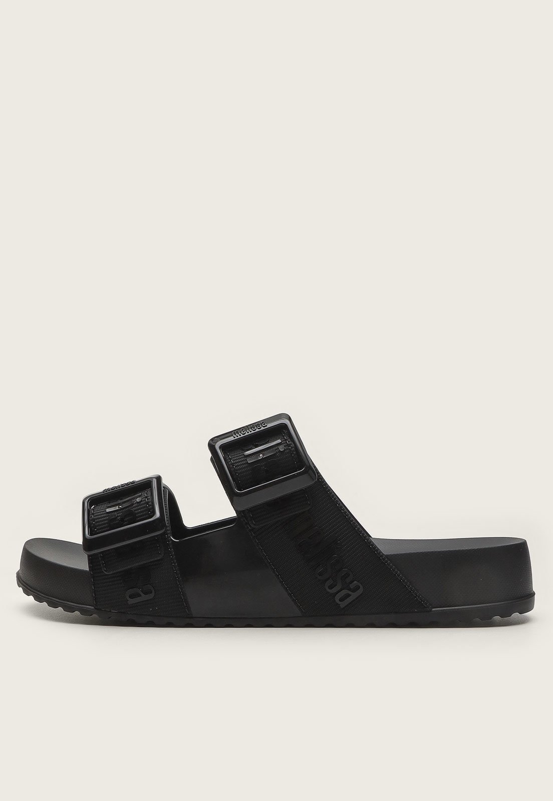 Rasteirinha Papete Melissa Cozy Slide M Lover Ad Preto