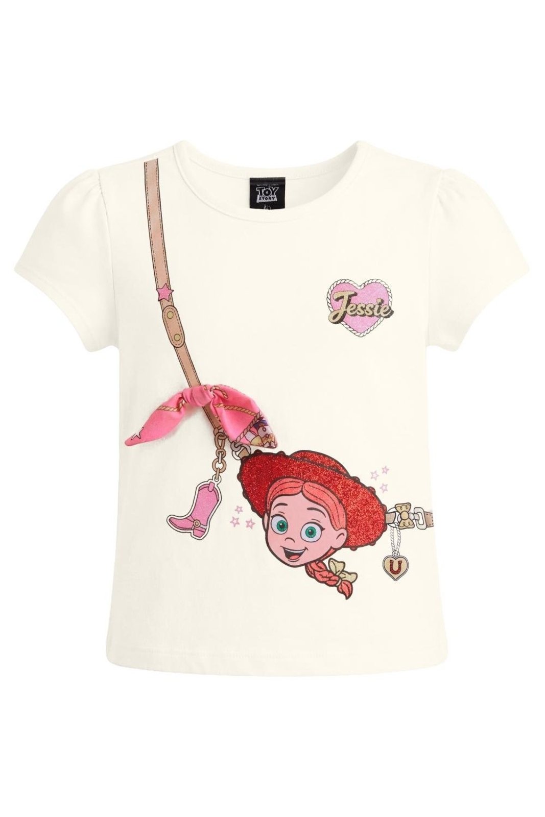 Infantil - Blusa menina Toy Story em meia malha Brandili