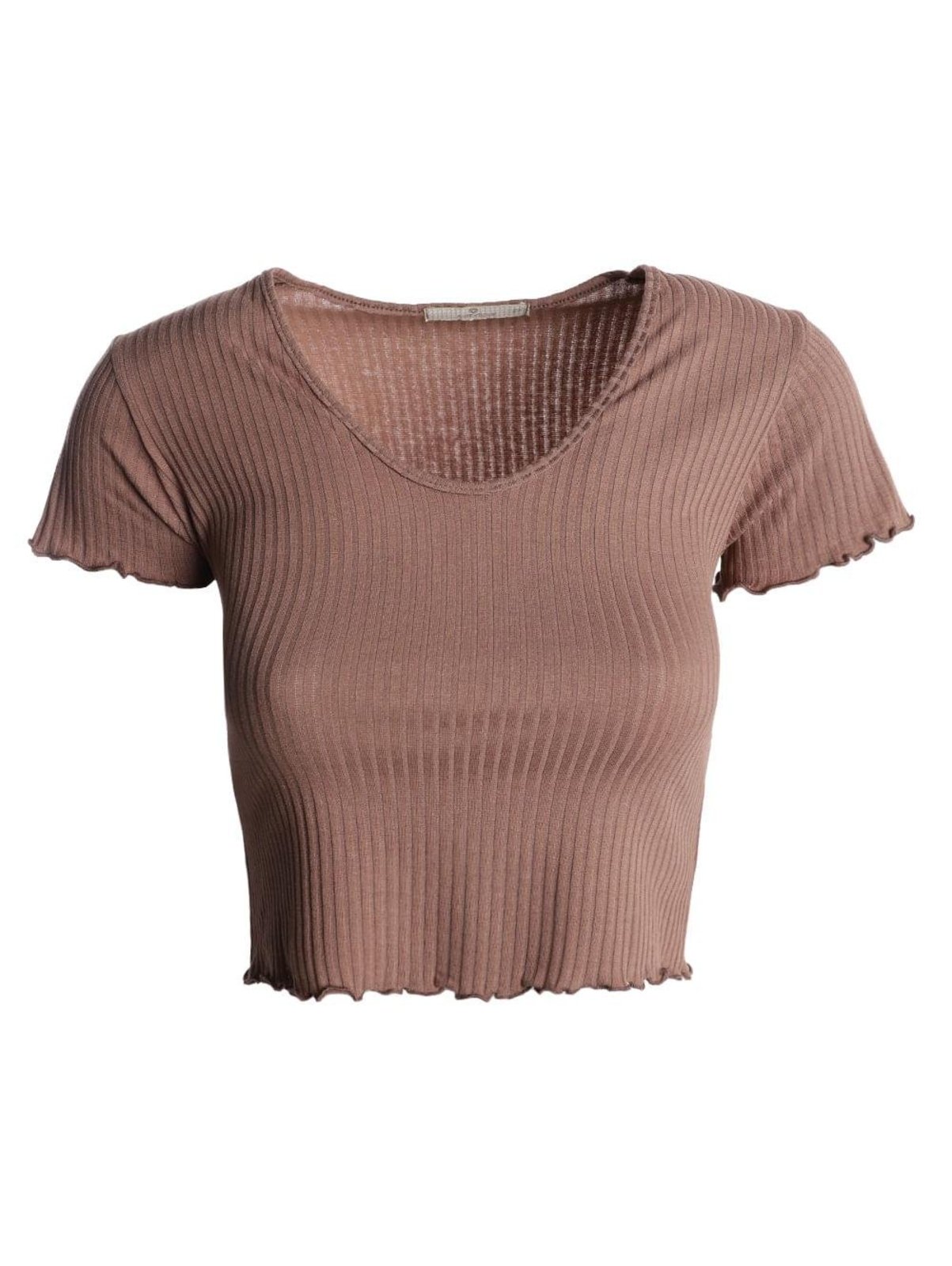 Blusa Cropped Manga Curta Autentique Feminina — foto 2