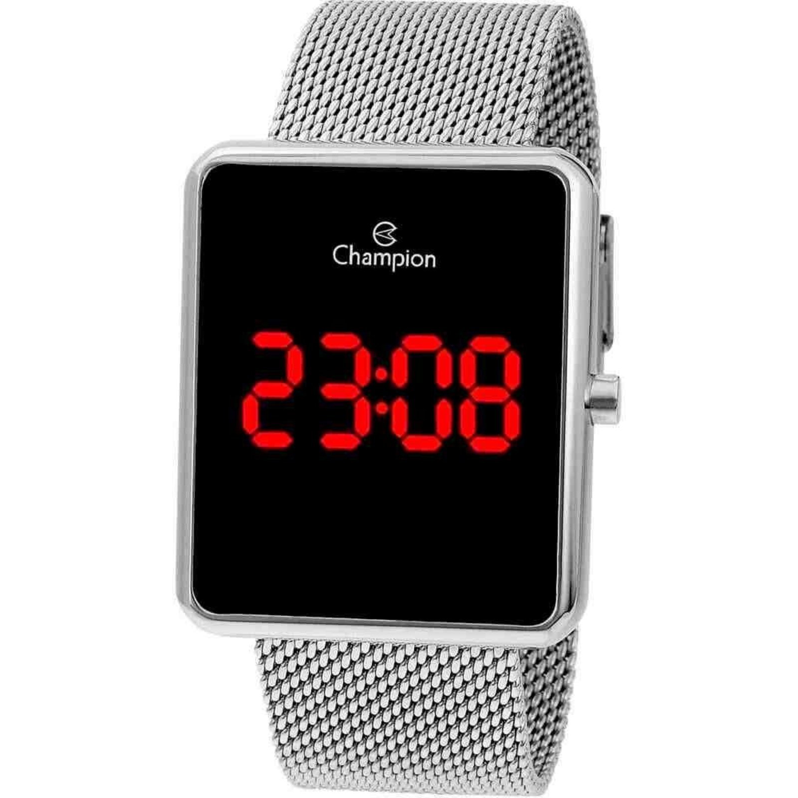 Relógio Champion Prata Unissex CH40080T