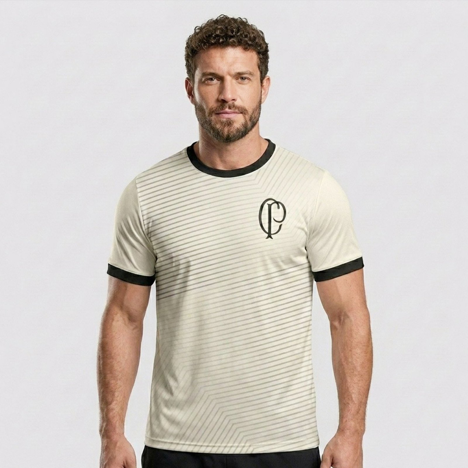 Camisa Corinthians Dry Sublimada Off White