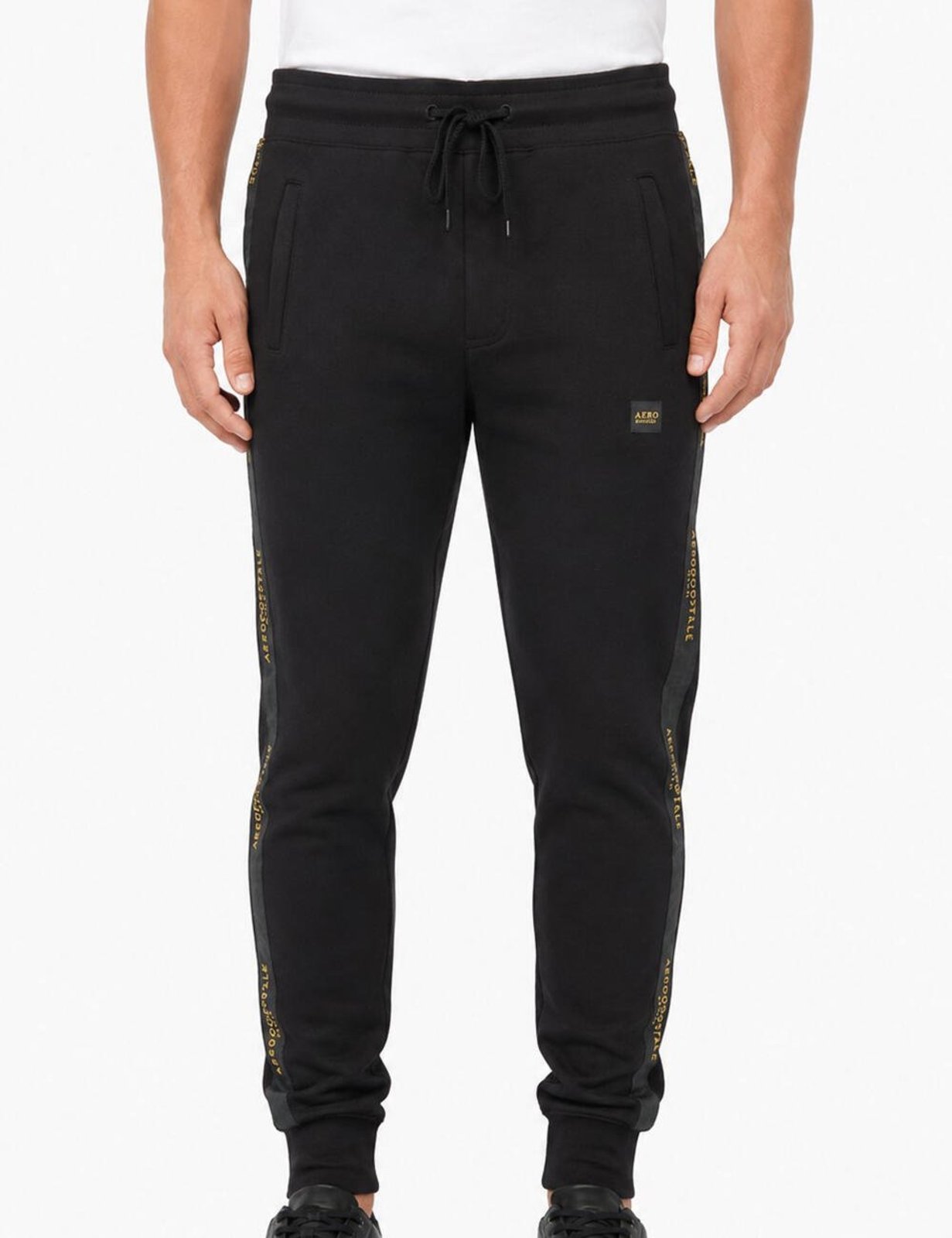 Calça Moletom Masculina Platinum Aéropostale 87121420 Preto