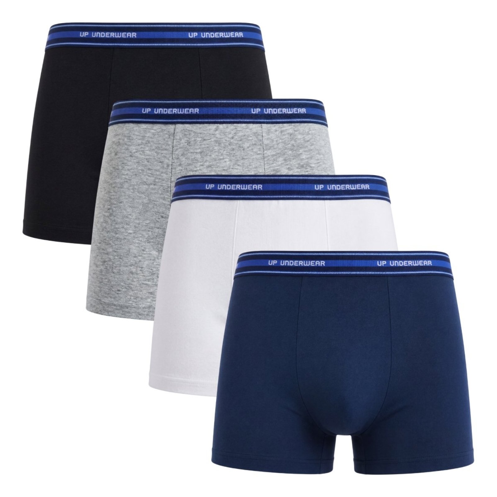 Kit 4 Cuecas Boxer Up Underwear Cotton Algodão Masculina