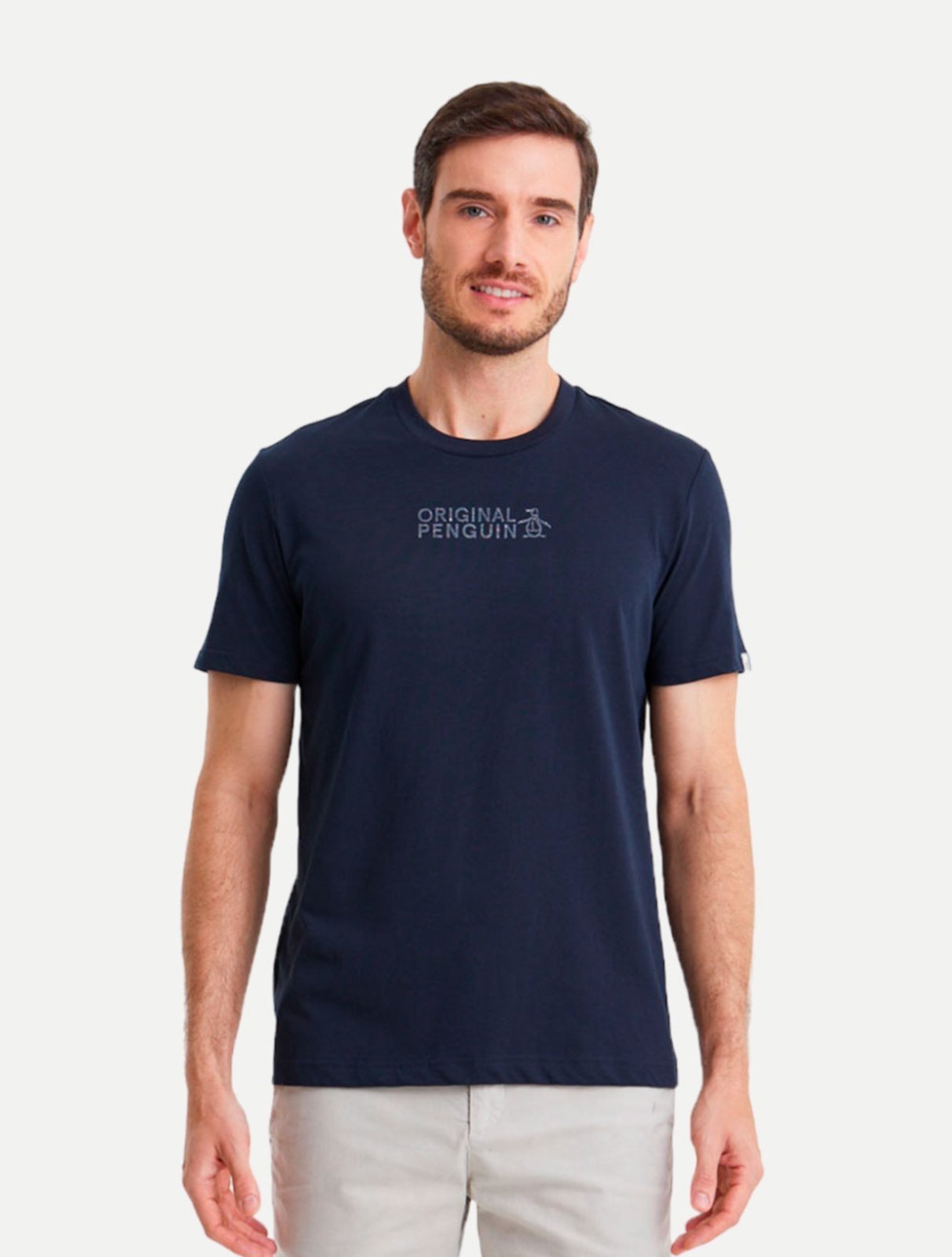 Camiseta Original Penguin Pima OPKF33790 Azul Marinho
