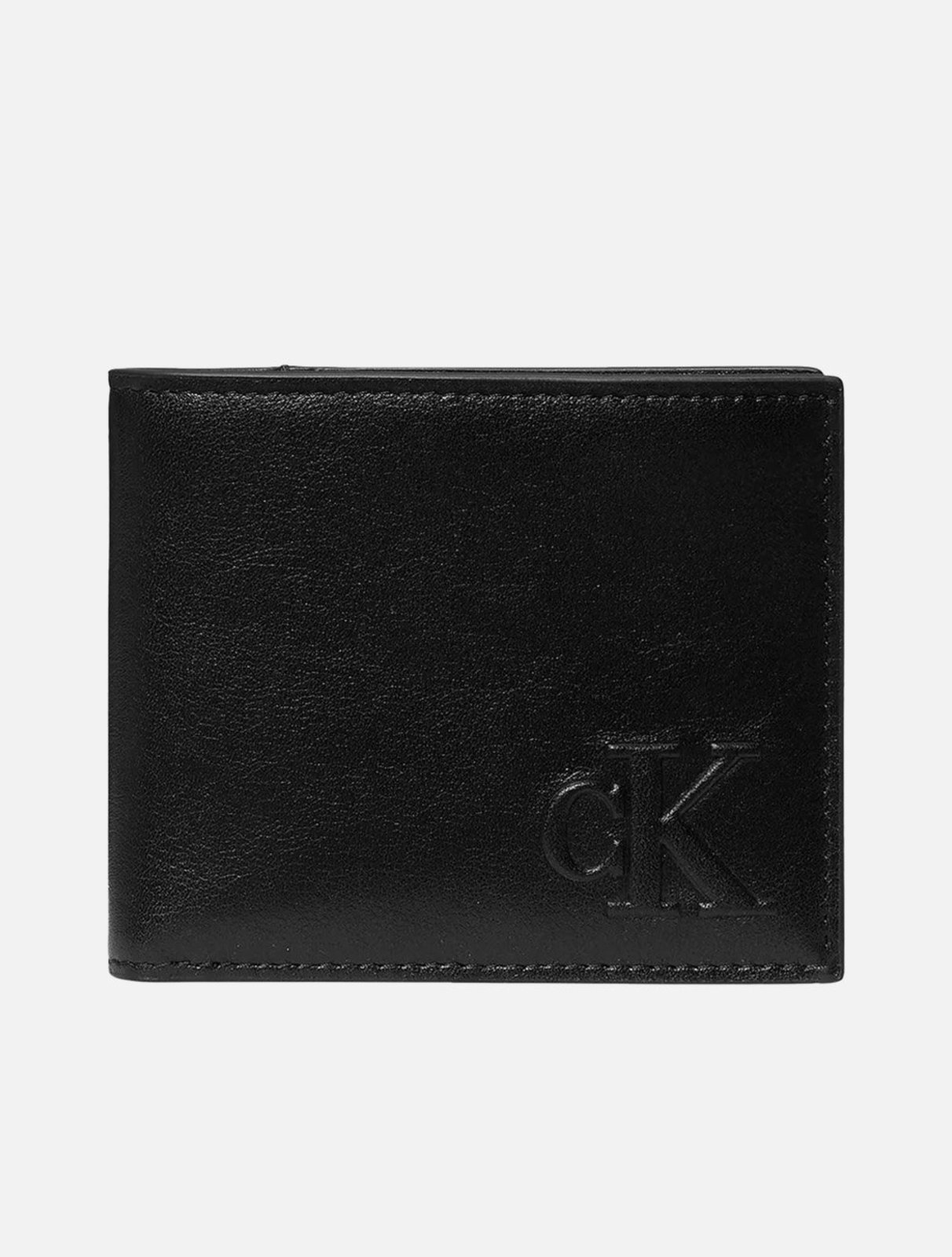Carteira Calvin Klein Sculpted Logo Bold Preta
