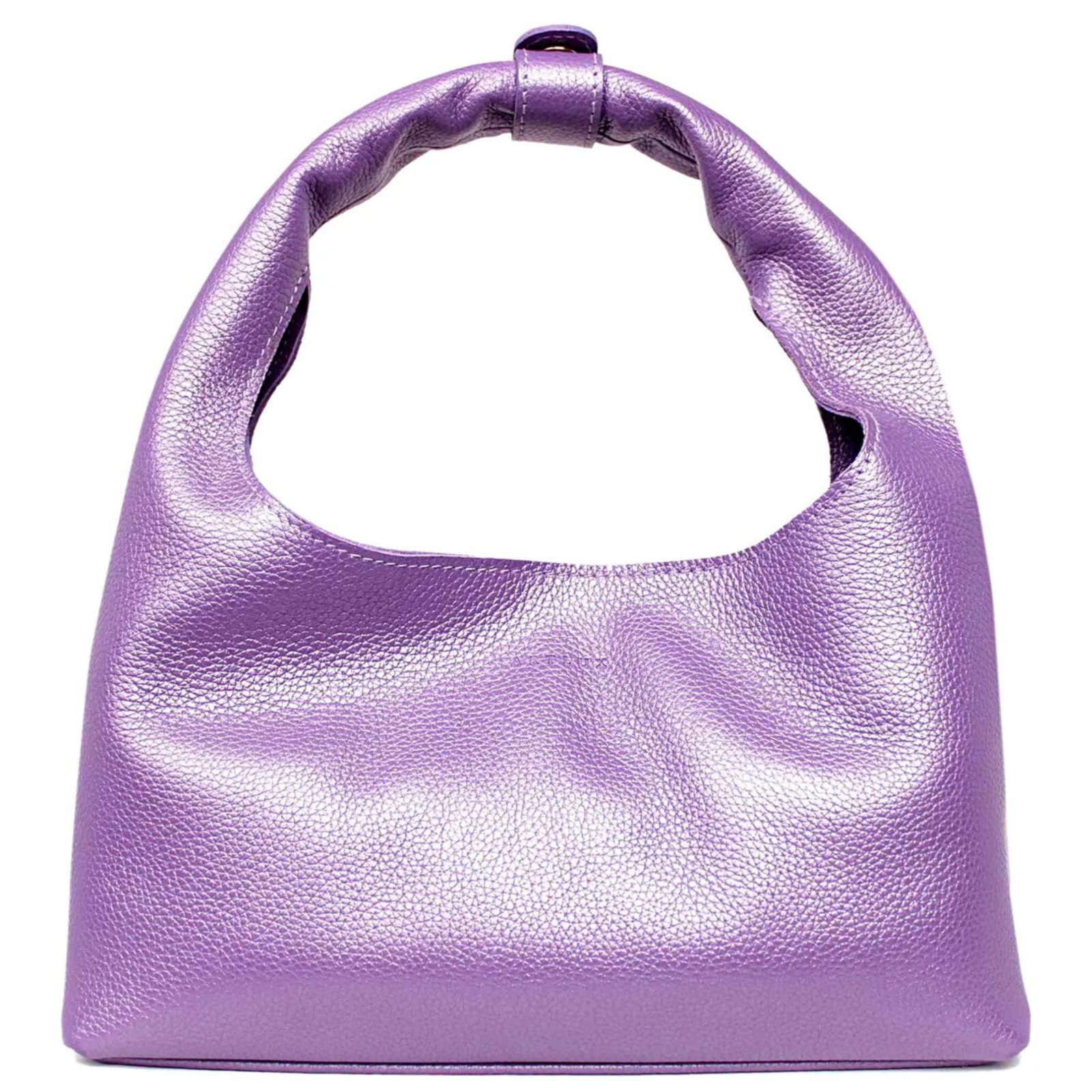 Vista 2 Bolsa Sack Bag em Couro Artlux SB-001 Violeta Pearly roxo violeta Artlux roxo violeta