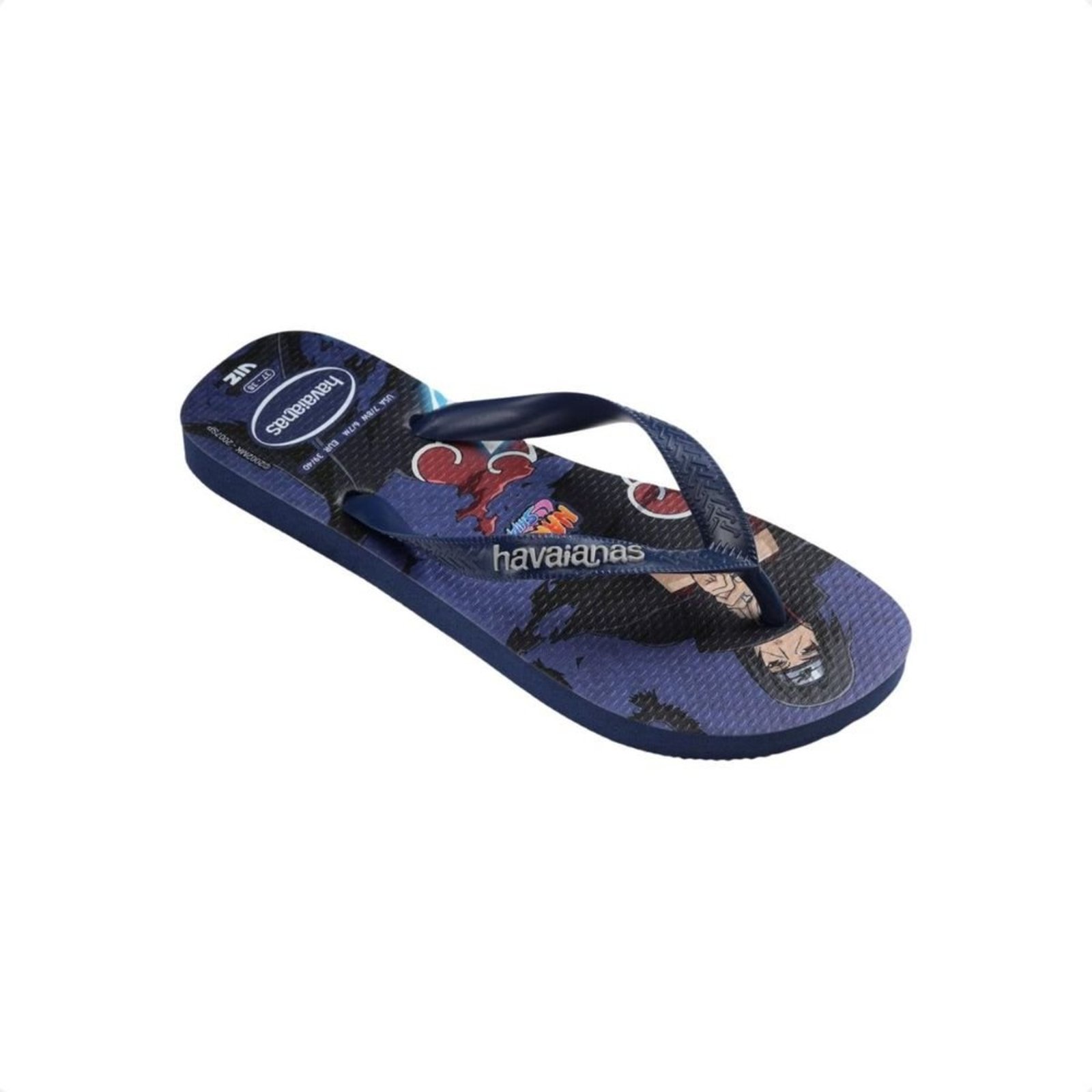 Vista 3 Chinelo Dedo Havaianas Top Naruto azul Havaianas azul