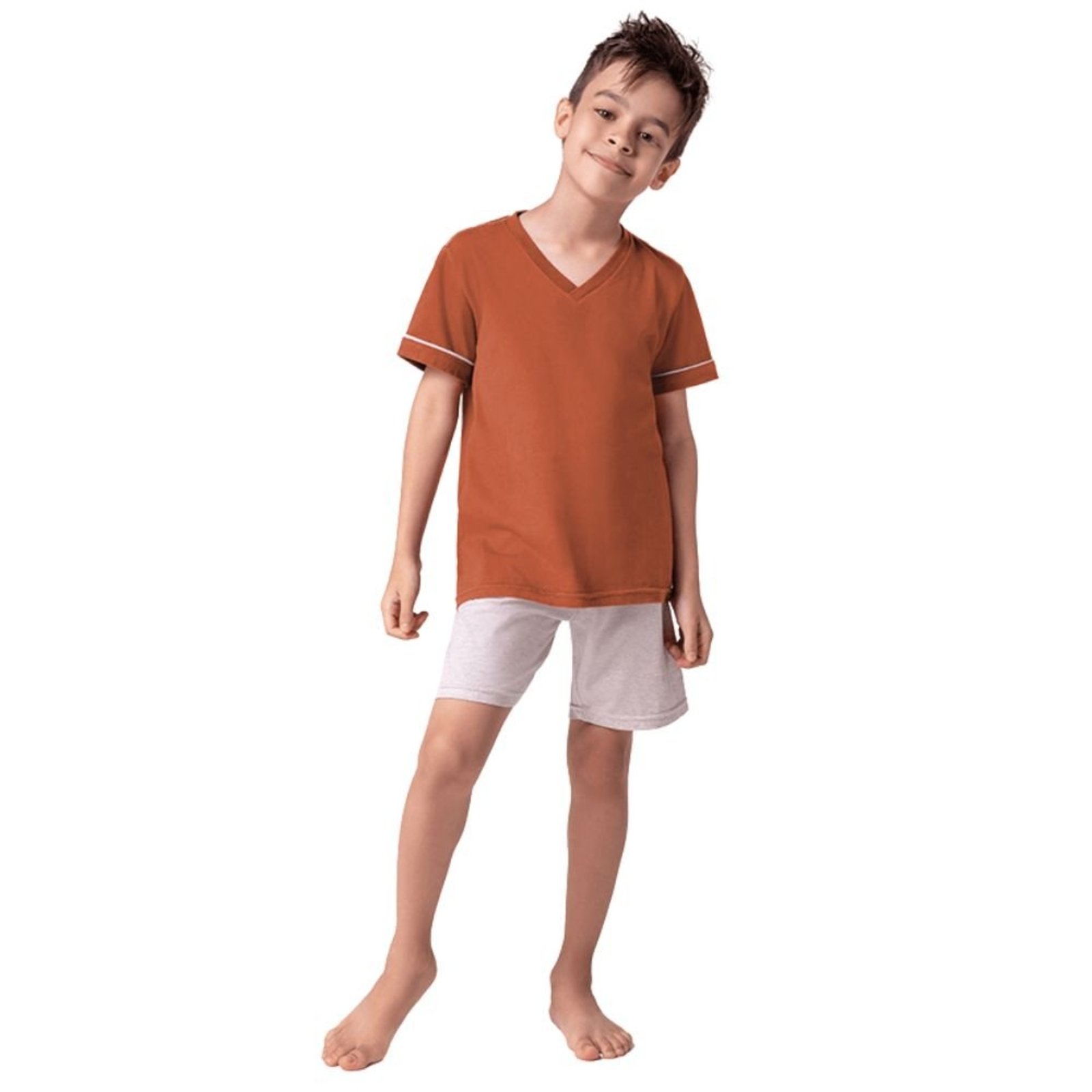 Pijama Curto Lupo Masculino 20000-002