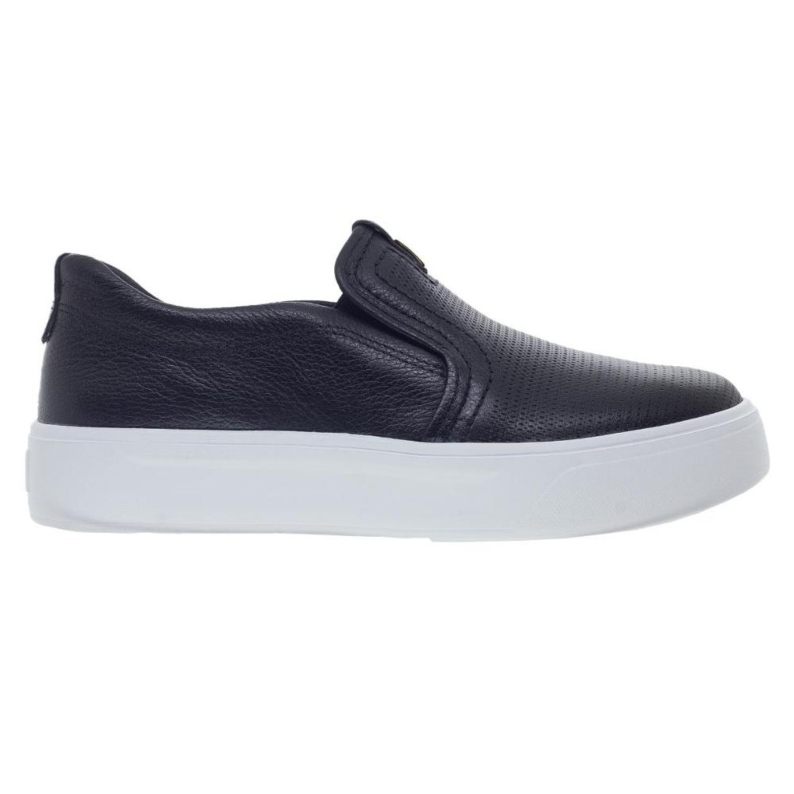 Tênis Casual Slip On Feminino Pegada 211210 Preto