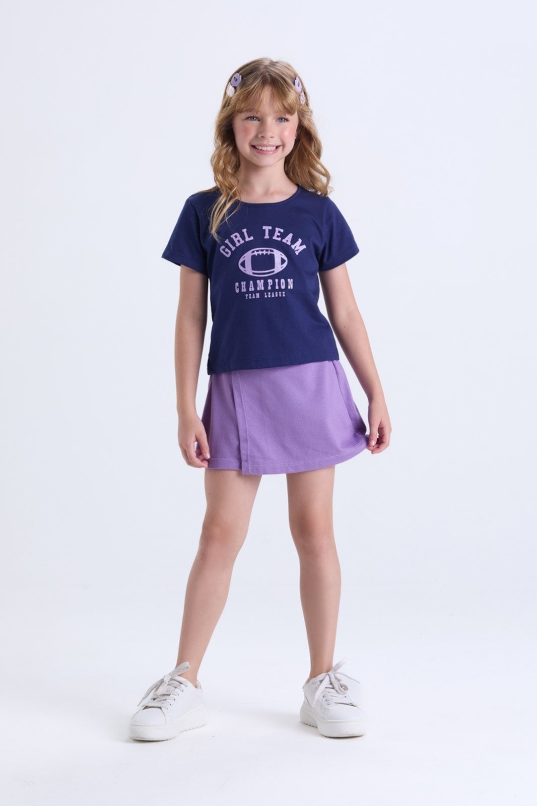 Infantil - Conjunto de Verão Menina Girl Team