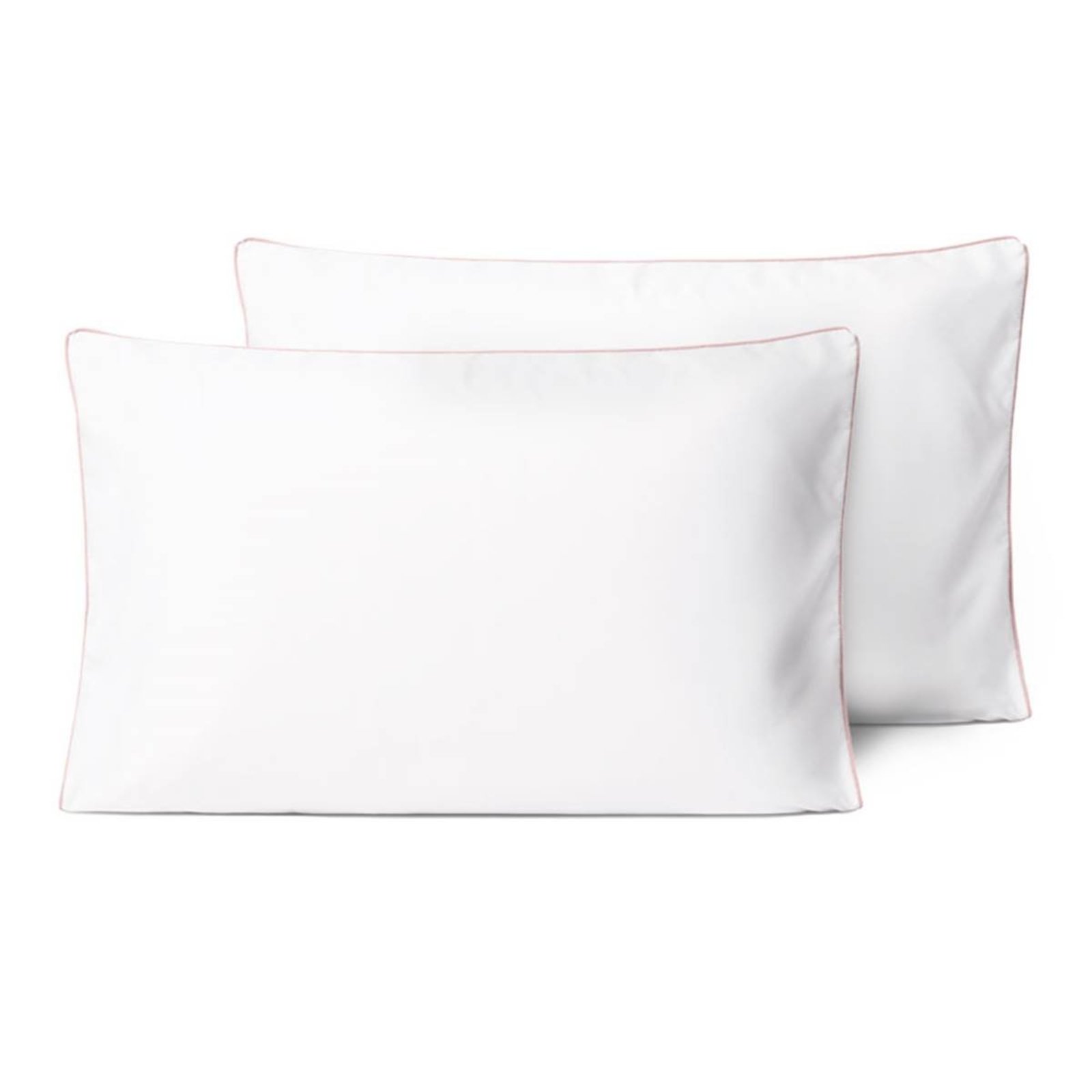 Kit 2 Fronhas Casa Modelo Enxovais 50cm x 70cm Micropercal 200 Fios Linea Rose