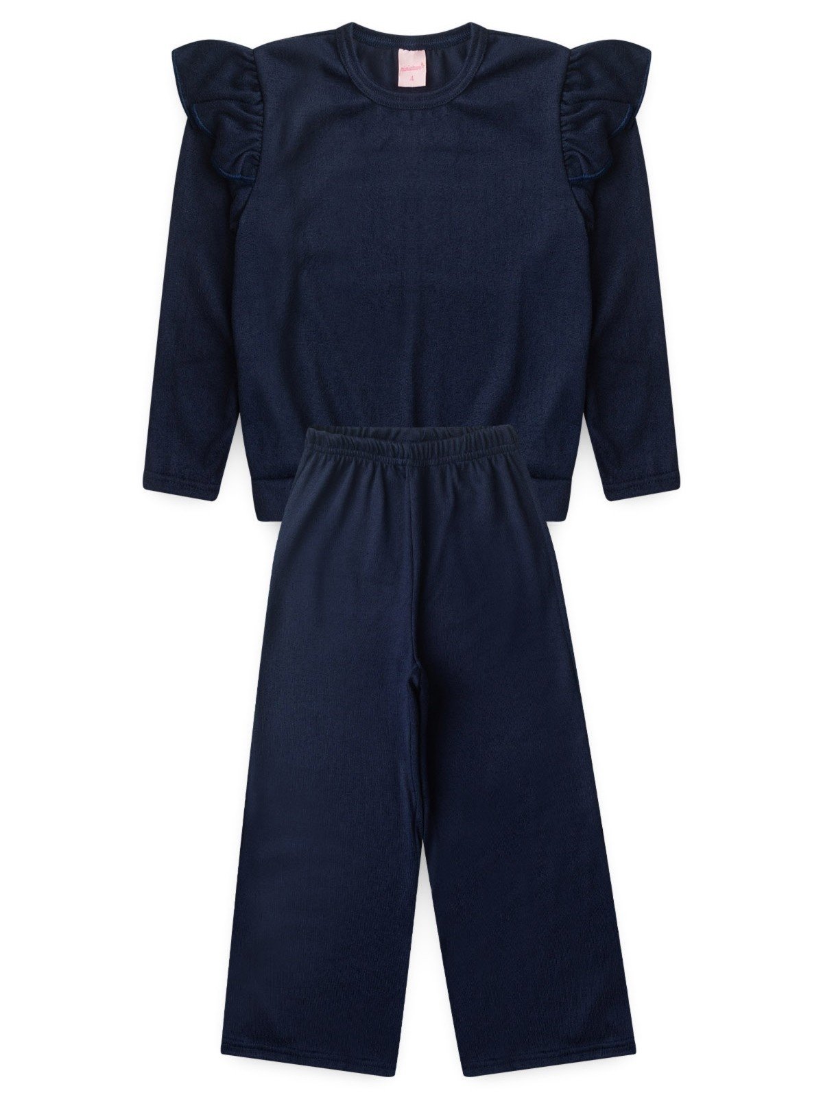 Infantil – Conjunto Platinum Inverno Aconchegante Azul Marinho