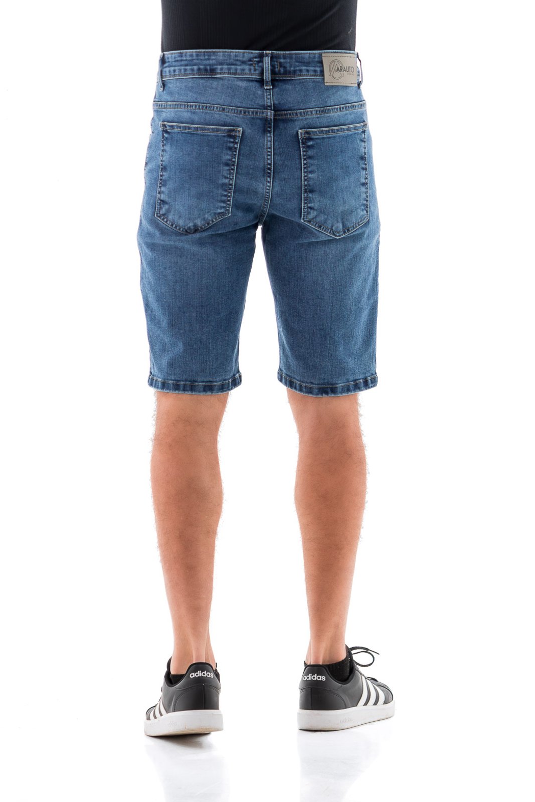 Vista 3 Bermuda Masculina Arauto Slim Dominic ARAUTO JEANS azul/jeans ARAUTO JEANS azul/jeans