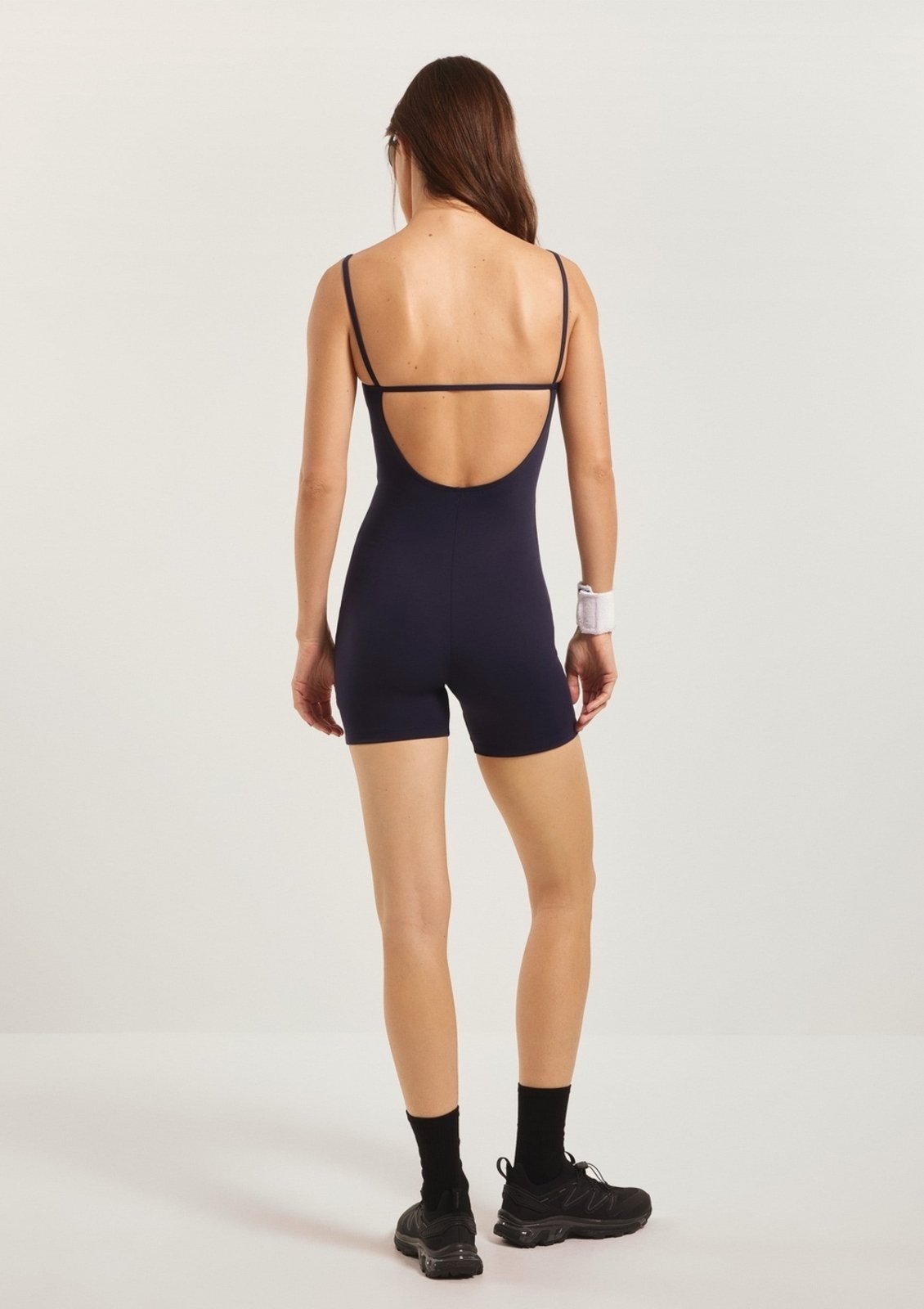 Vista 3 Macaquinho Esportivo Feminino Proteção UV 50+ Hering HERING SPORTS azul HERING SPORTS azul