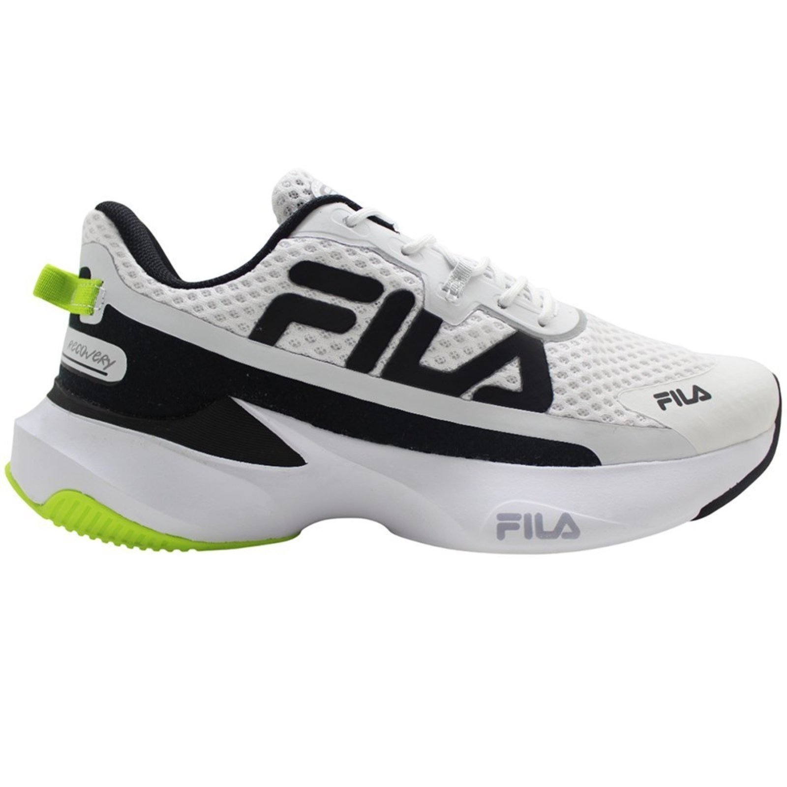 Tênis Fila Recovery Branco Masculino Fila Branco