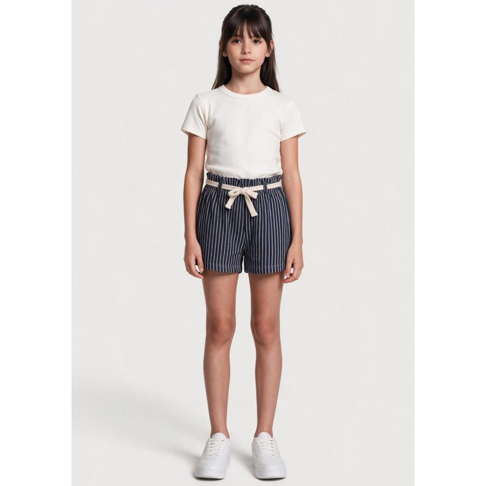 Infantil - Shorts Menina Cós Clochard Hering