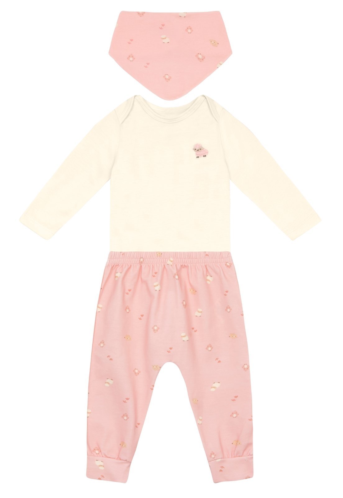 Infantil - Conjunto unissex de animais Brandili Baby