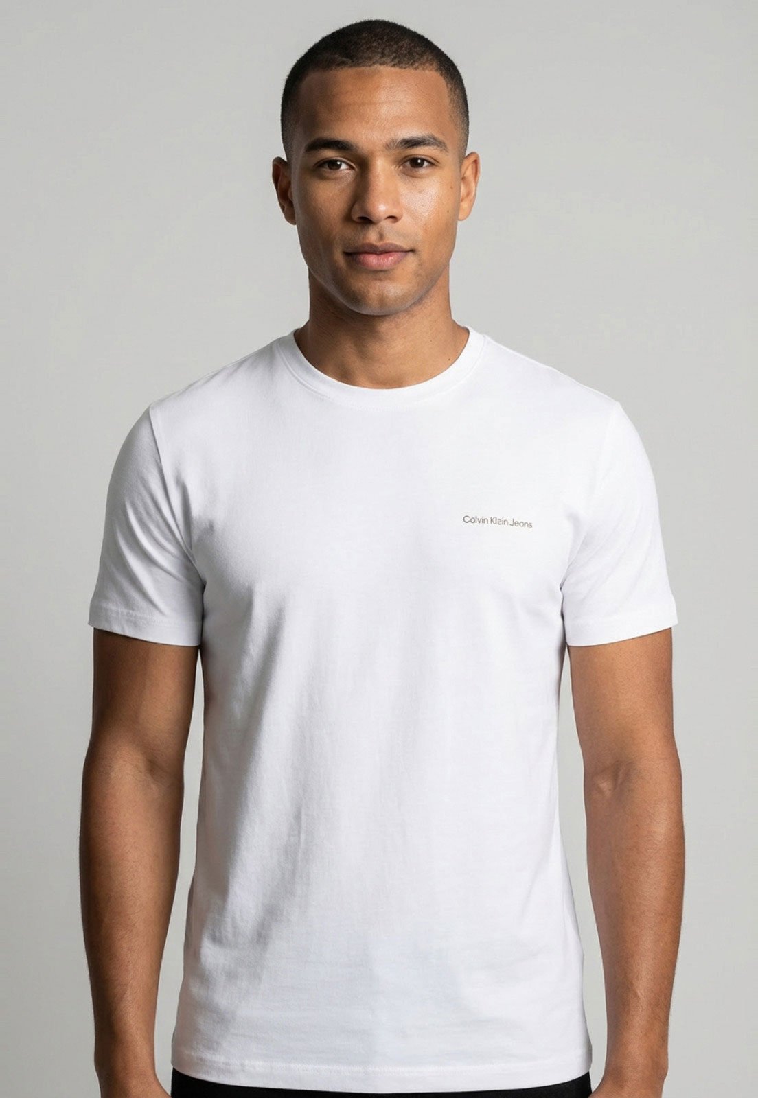 Camiseta Masculina Calvin Klein Jeans Summer Nights Branca