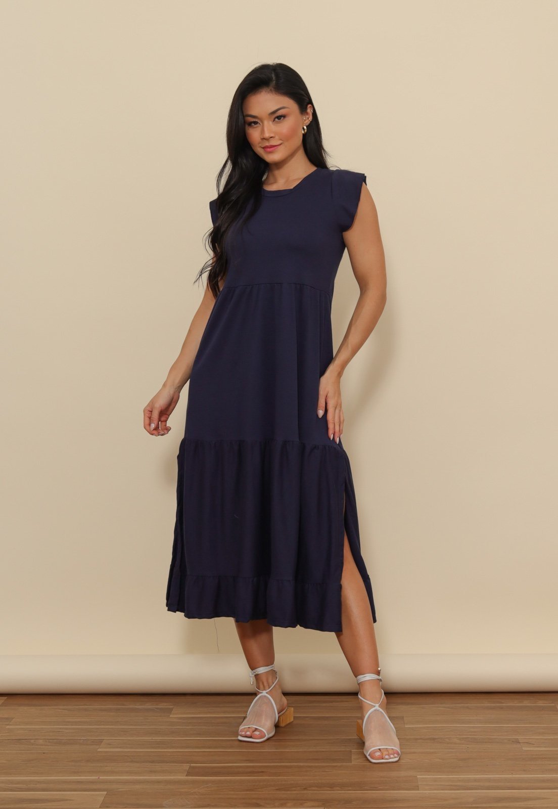 Vestido Aura Midi Núbia Marinho