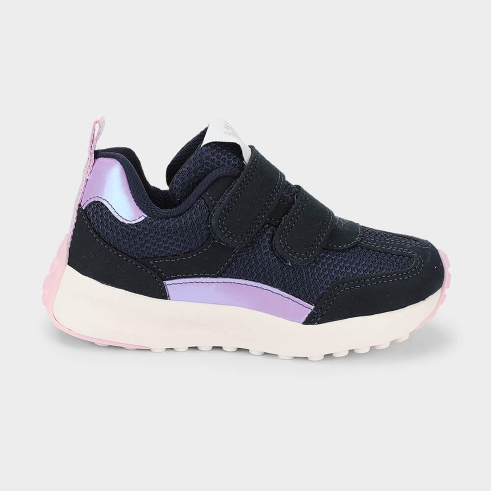 Infantil - Tênis Bibi Jogging Azul Marinho com Lilás 32