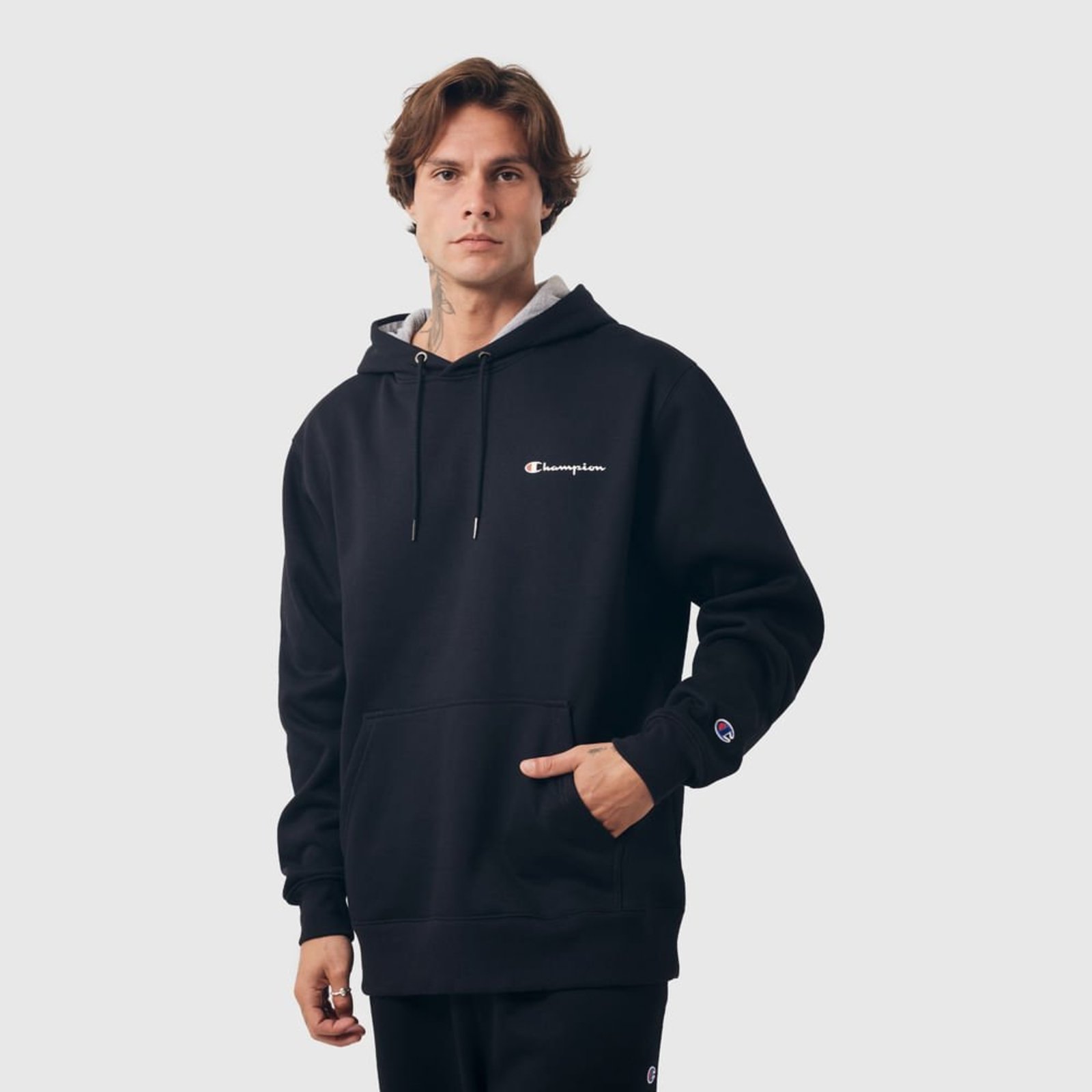 MOLETOM CHAMPION ATHLETIC HODDIE MINI SCRIPT